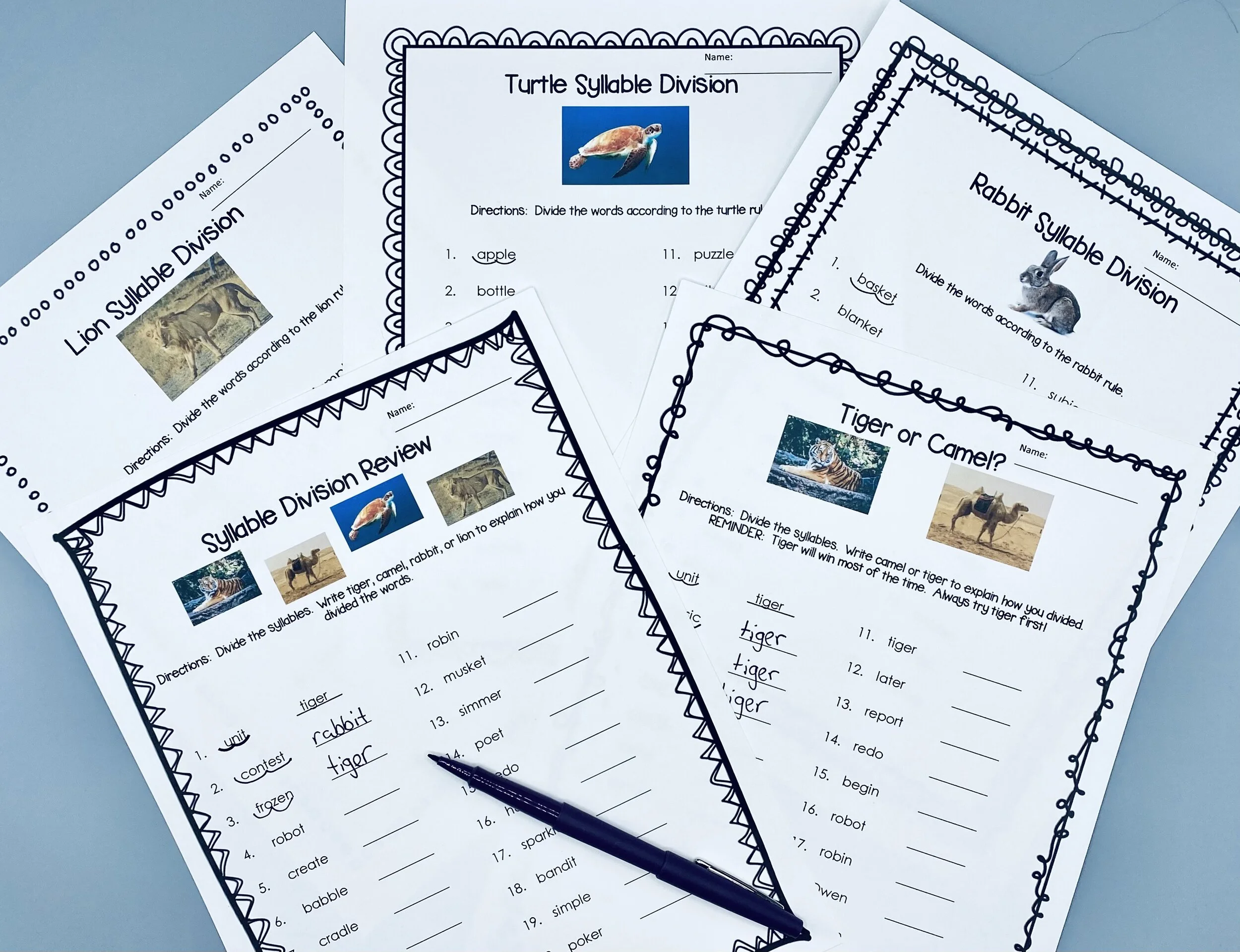 teaching syllable types and syllable divisions campbell creates readers