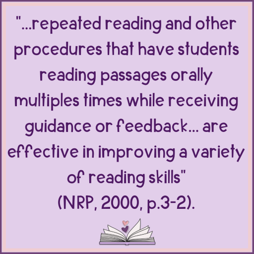 What the National Reading Panel Says About Fluency — Campbell Creates