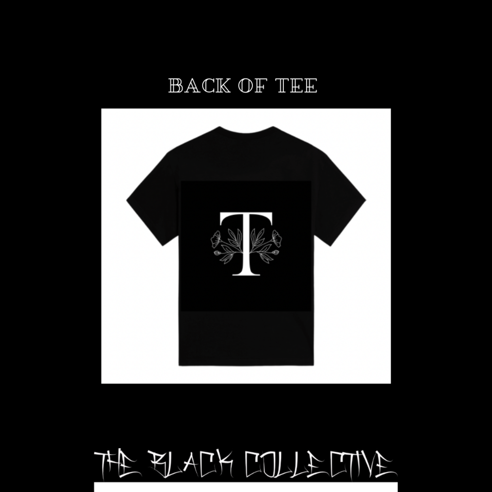  Monogram White Big Logo T-Shirts [Black]