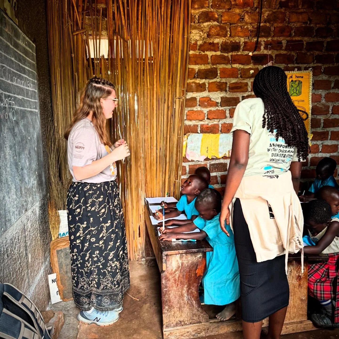 ✍🏽Excerpt from the blog from Mel Flores (left), Summer Intern trainee. Read all the blogs at blog.godsi.org 📲

I am currently back at our GOD campus in Uganda after traveling from Kenya. There has been many opportunities and times of service this w