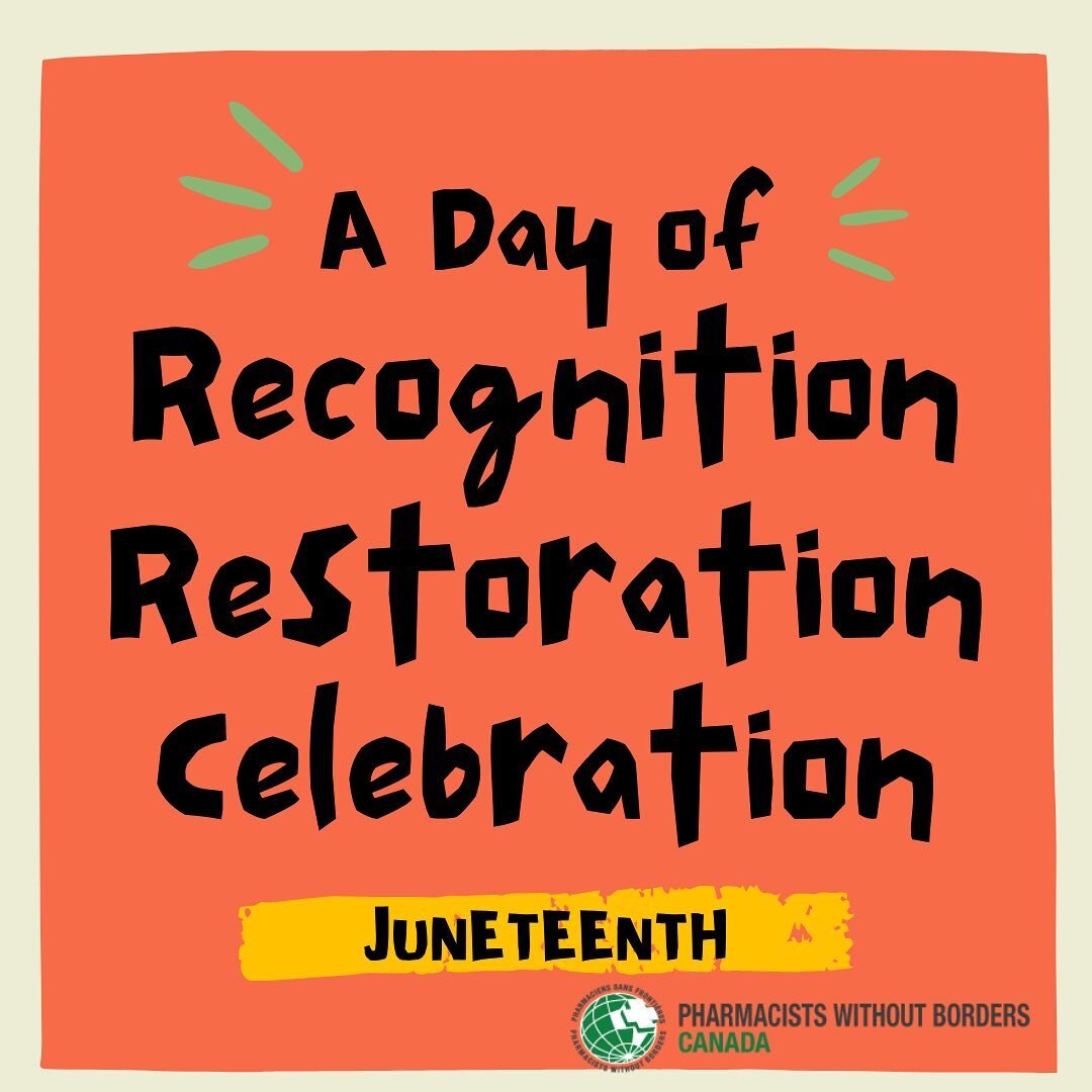 Today is #Juneteenth. As #pharmacists and #healthcare providers, we must strive to be actively anti-racist and work to mitigate the negative impacts of social determinants of health
