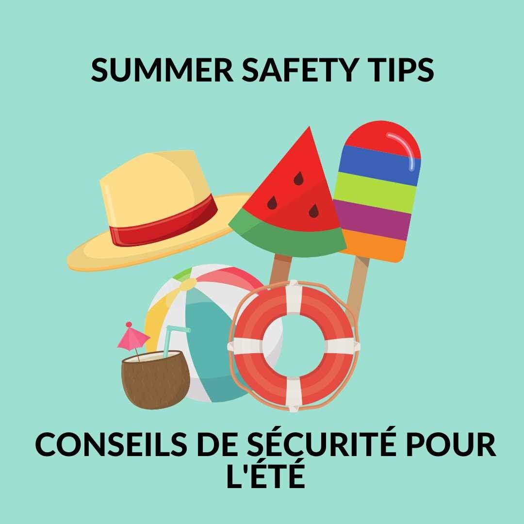 Happy #Summer2021! Here are some tips to stay safe this summer. Joyeux &eacute;t&eacute;! D&eacute;couvrez tous les trucs et conseils pour profiter pleinement de l&rsquo;&eacute;t&eacute;.

#PSFCanada #pharmacy #globalhealth #staysafe #summersafety