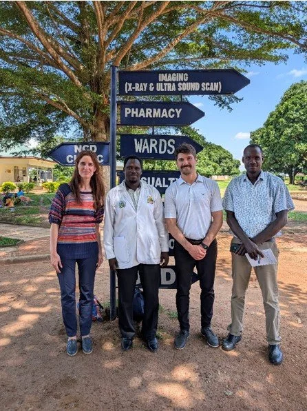 Meeting with the lead pharmacist John from Atutur District Hospital 