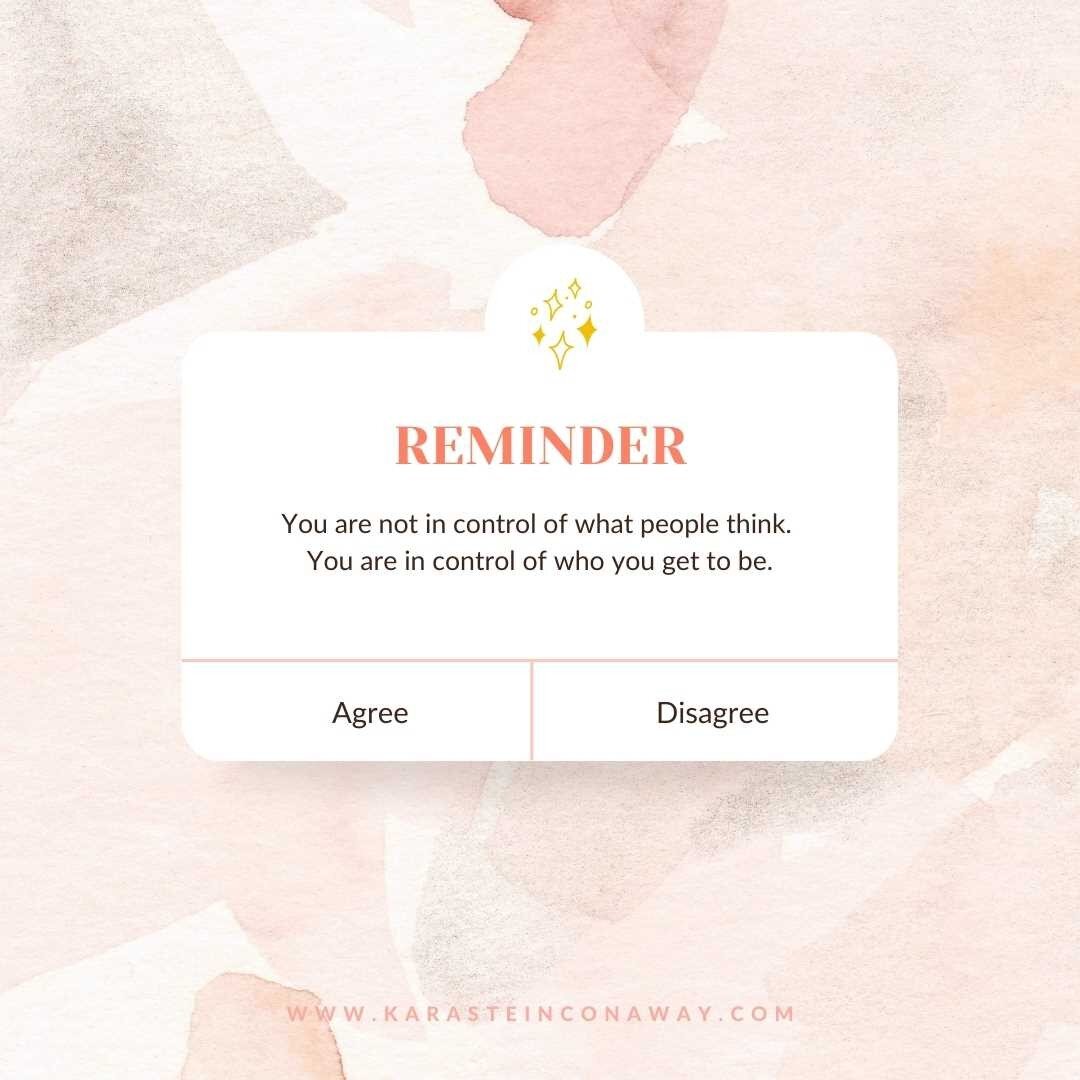 Every single day I get to choose whom I am going to be. Are you intentionally choosing whom you get to be?

✅I get to be brave. 
✅I get to be loving. 
✅I get to be focused. 
✅I get to be anything I choose. 

By choosing to be brave, you let go of wha