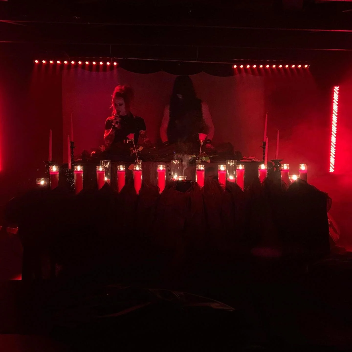 Psychobilly, Punks, Goths, Witches, Hippies & Gypsies dressed in all black but embellished and styled for individualism came out this past Saturday night for our opening ceremony of @ritualnoir This photo was taken by my friend @britton.starr dur