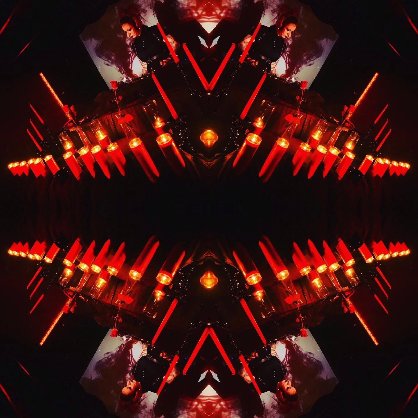 Let @ritualnoir begin. @betty.blackheart filling the air with sacred audio.