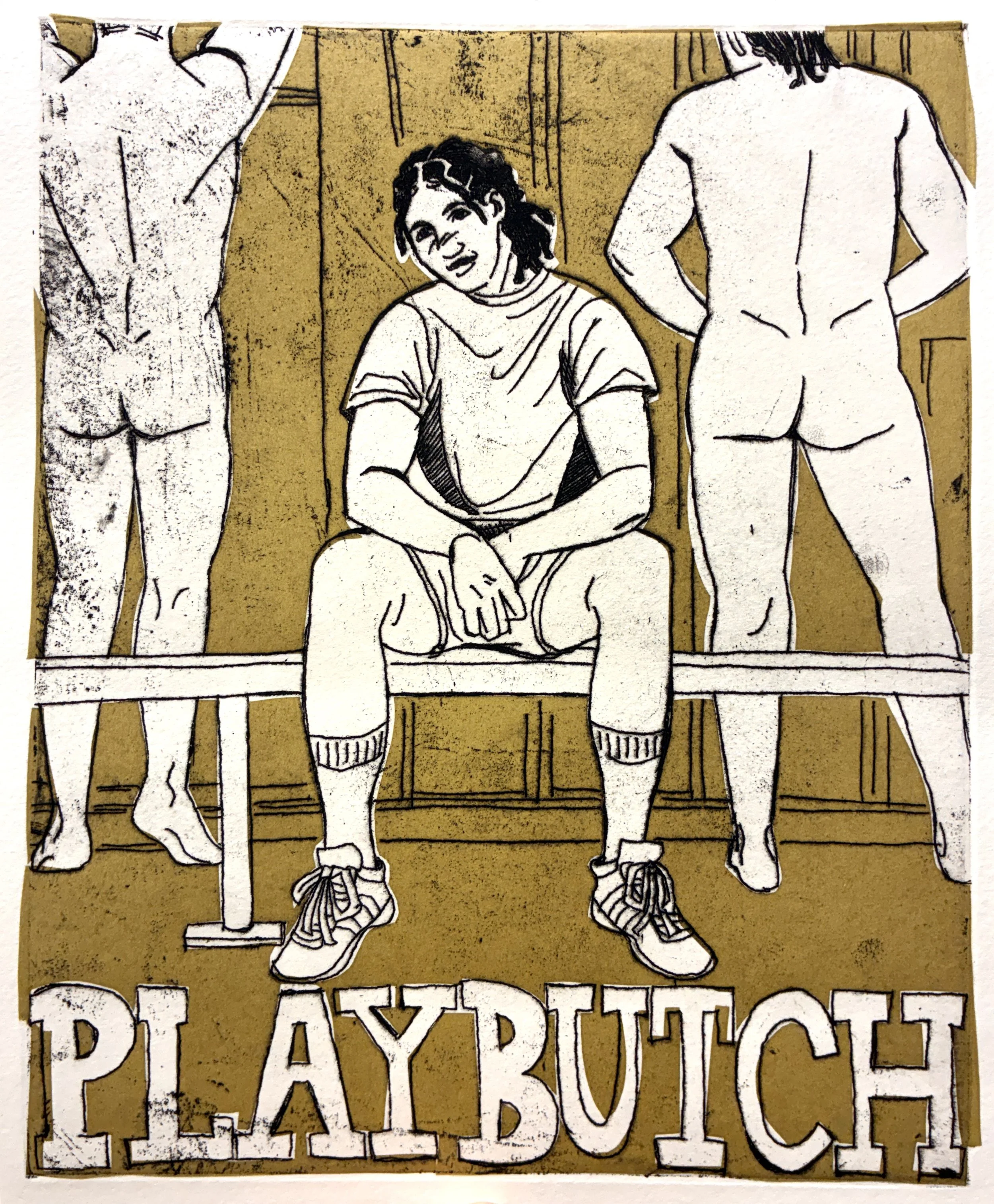 "March, Volume 1 Issue 3" Intaglio, Chine Collé 2026