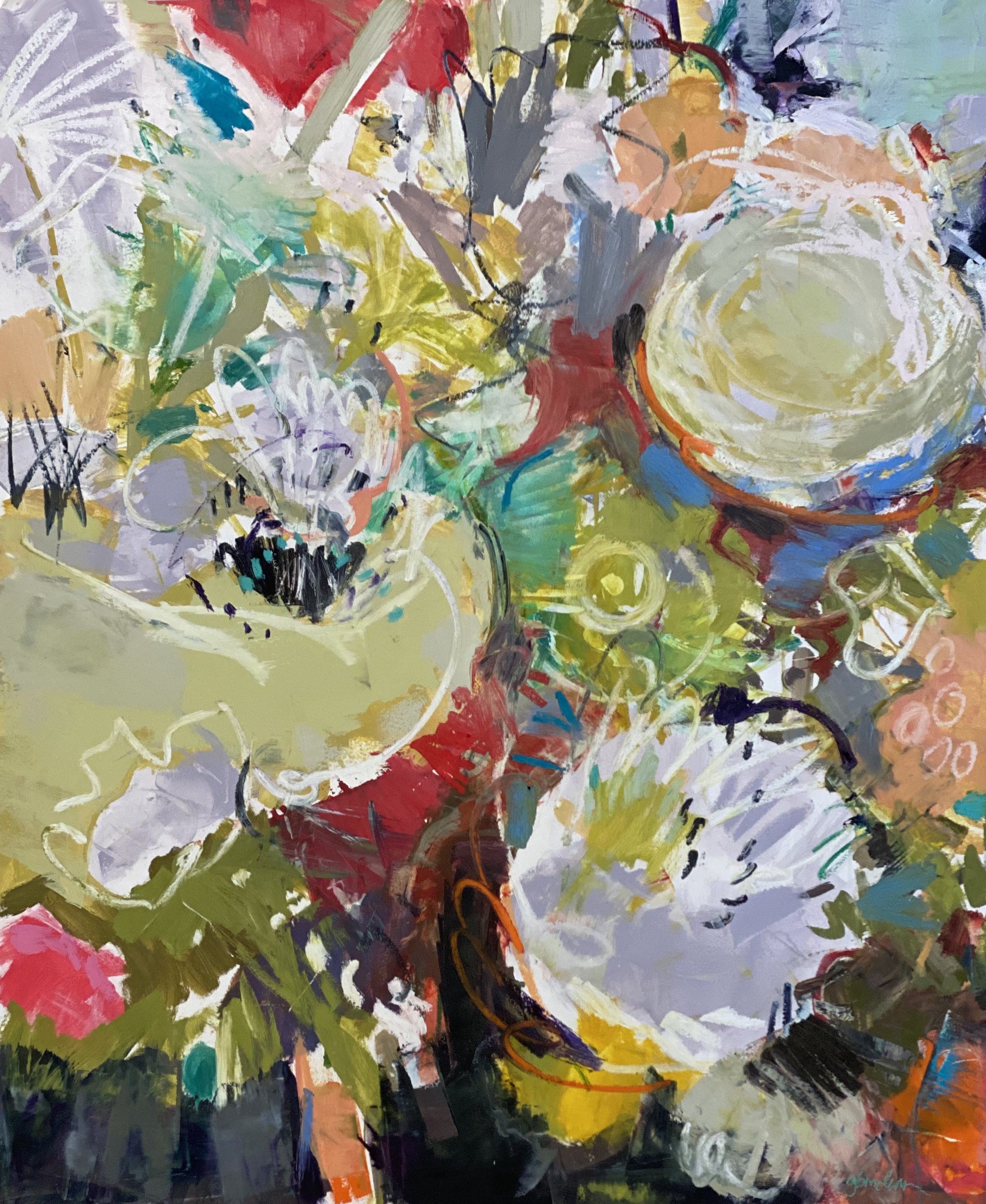 Cordelia’s Bliss
Oil on wood
40 in. x 32 in.