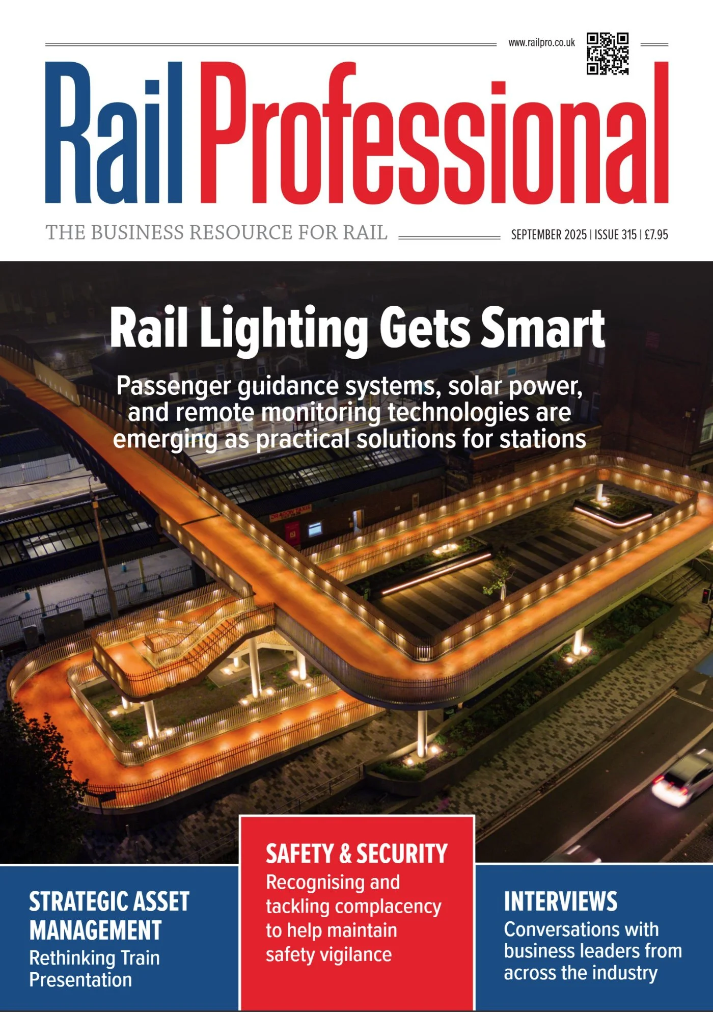 Front cover, Rail Professional Sept 2025