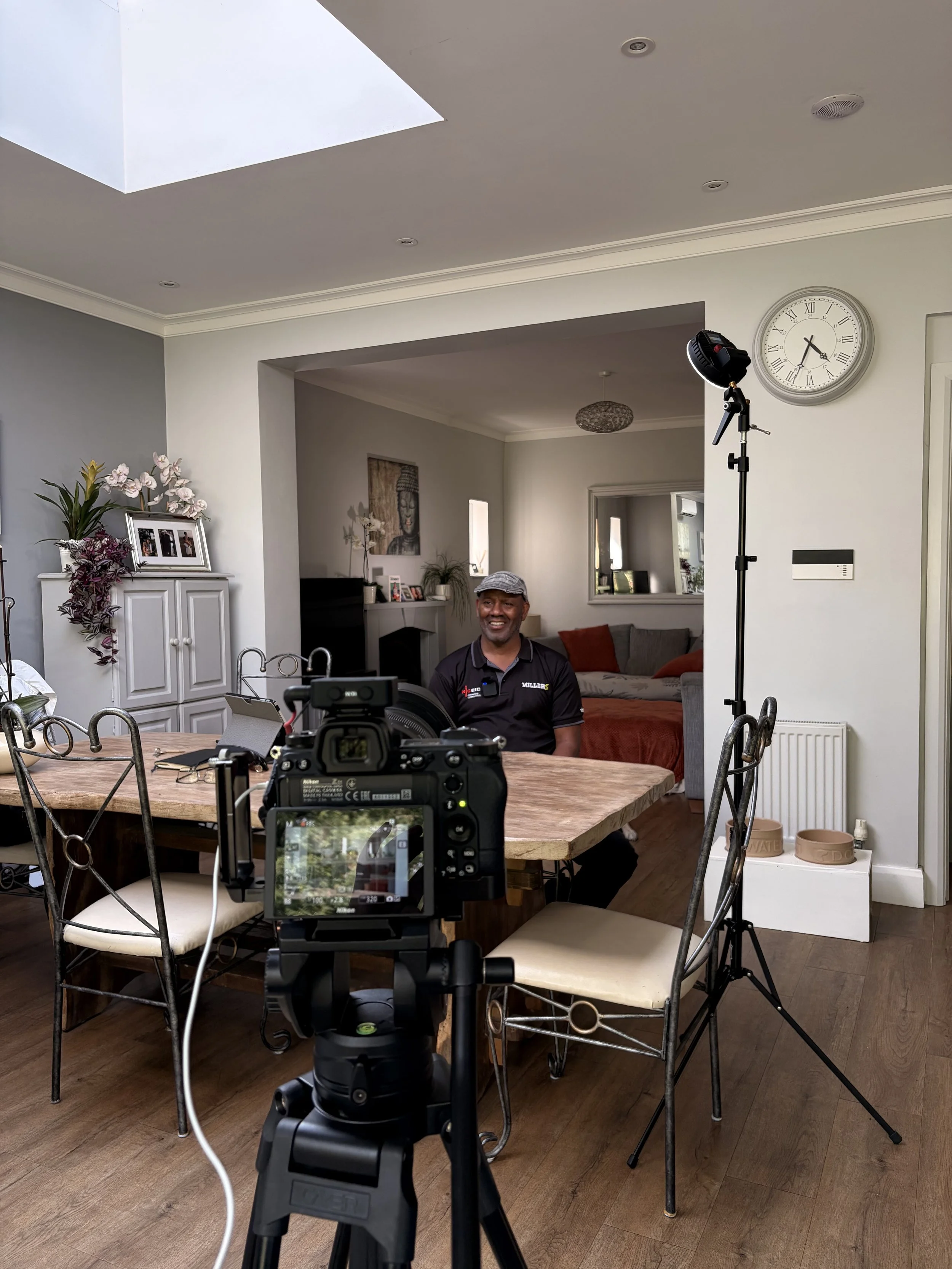 What's Our Camera Setup for Filming Testimonial Videos?