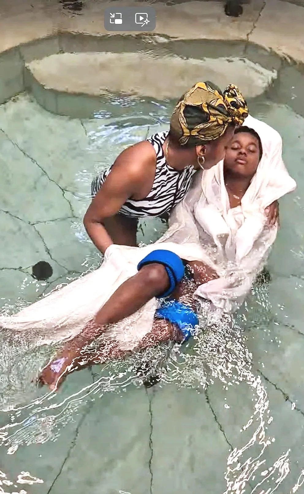 Séance de relaxation aquatique (Water Rebozo) | Enfant