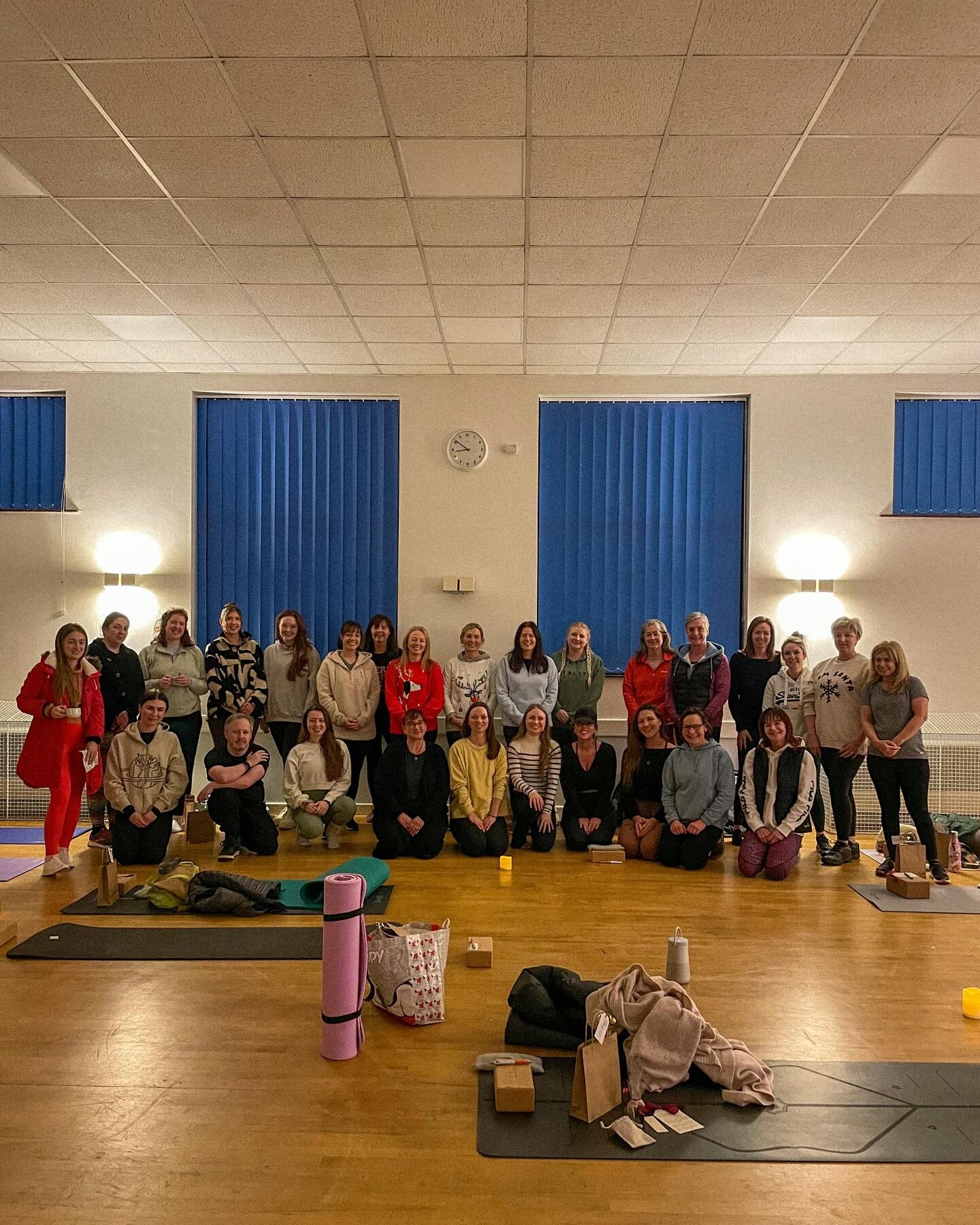 30 of the most beautiful hearts gathered together on Wednesday evening to share our final community practice of 2023. My heart is still feeling so grateful and a little tender after such a special evening. I can never quite find the right words after