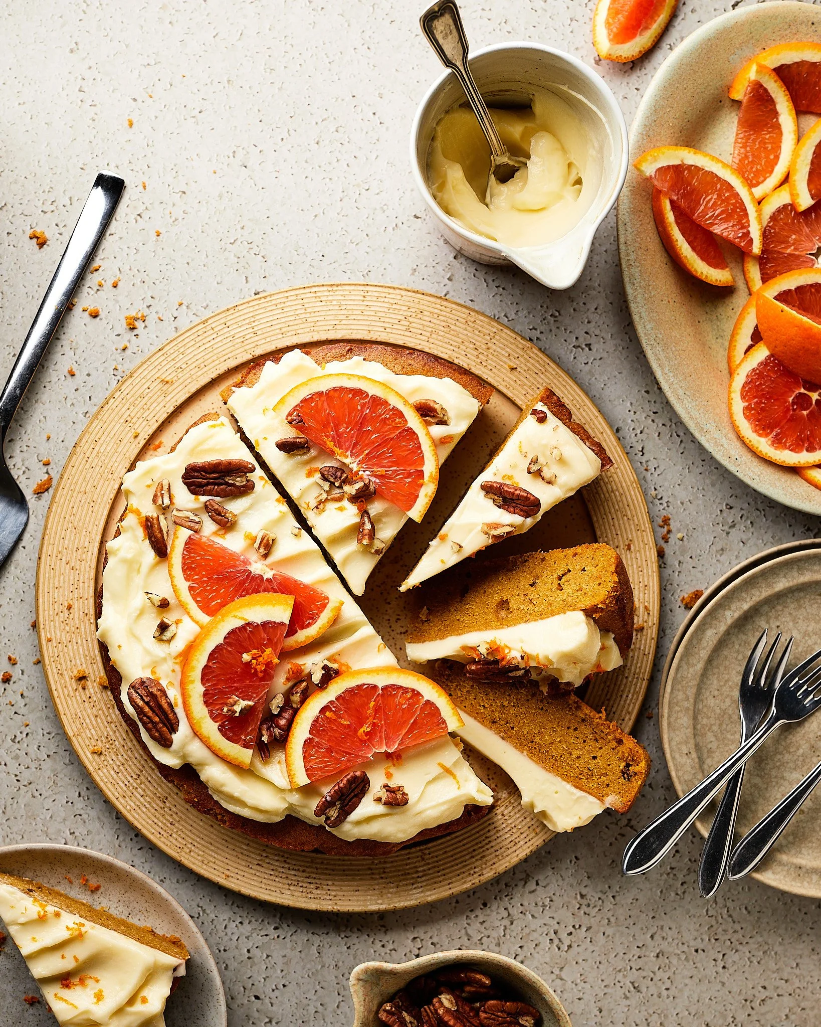 Pompoencake met sinaasappels - Miljuschka online
