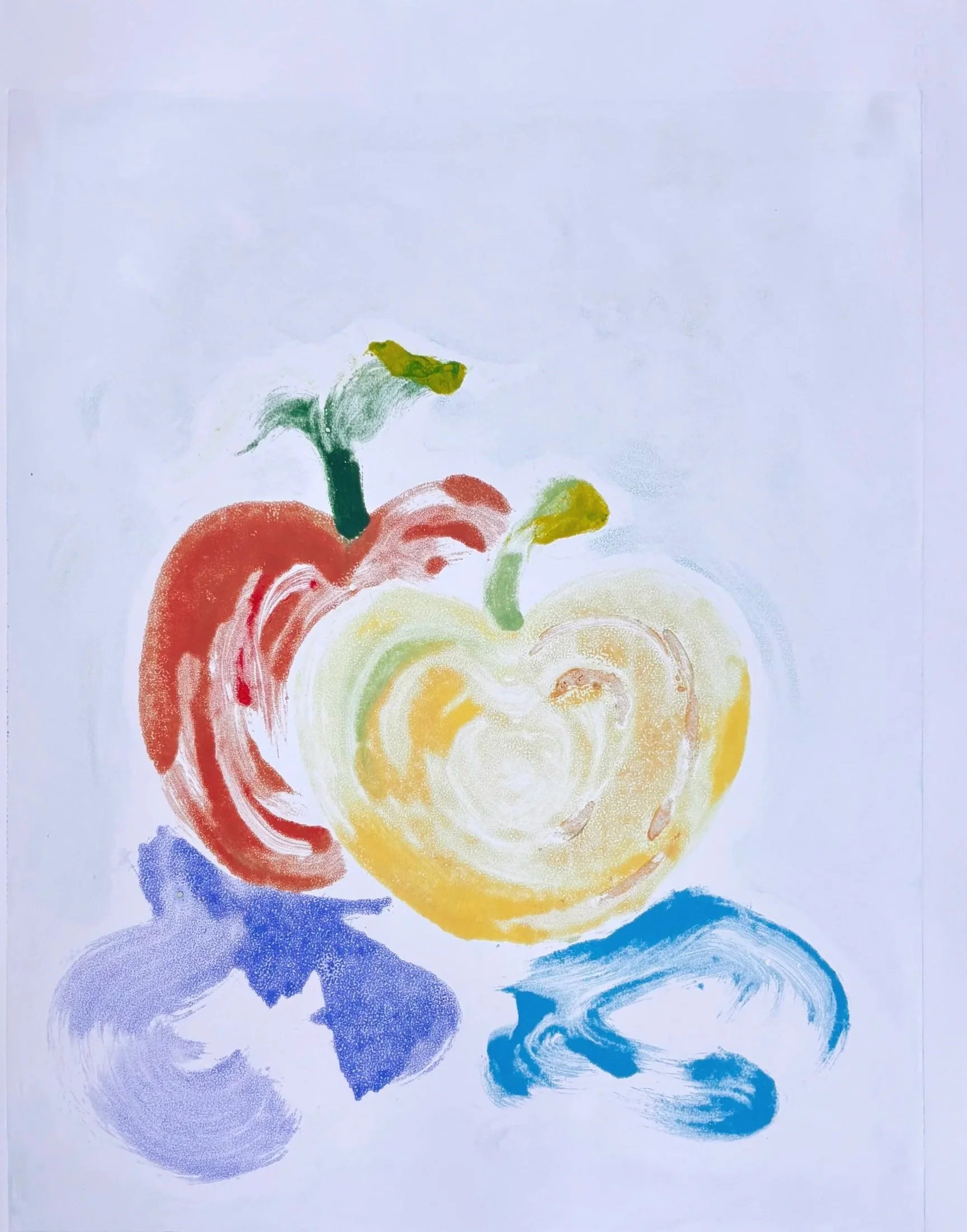 "Blue Sky Ghost"
Monotype (2025)