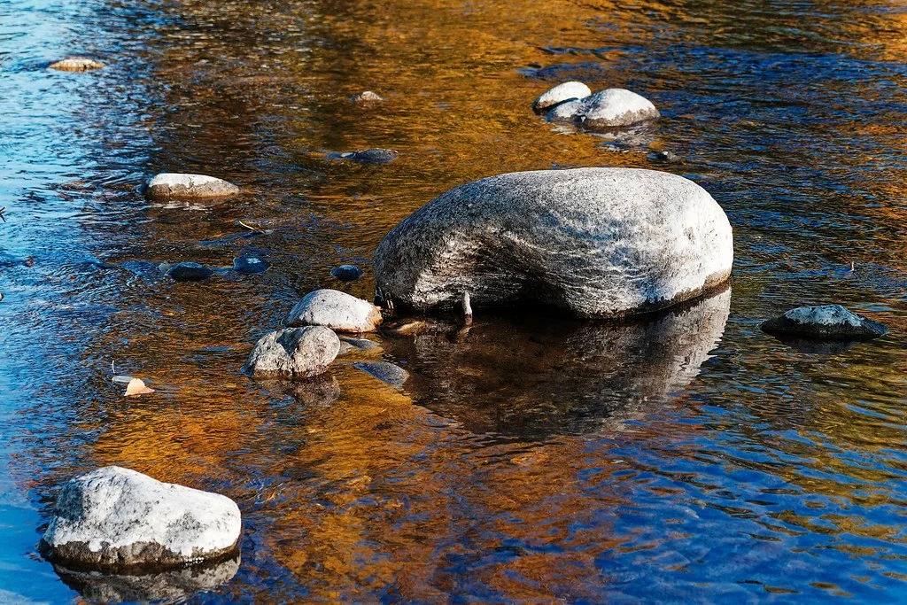 Methow River, Fall Scene - Winthrop, WA