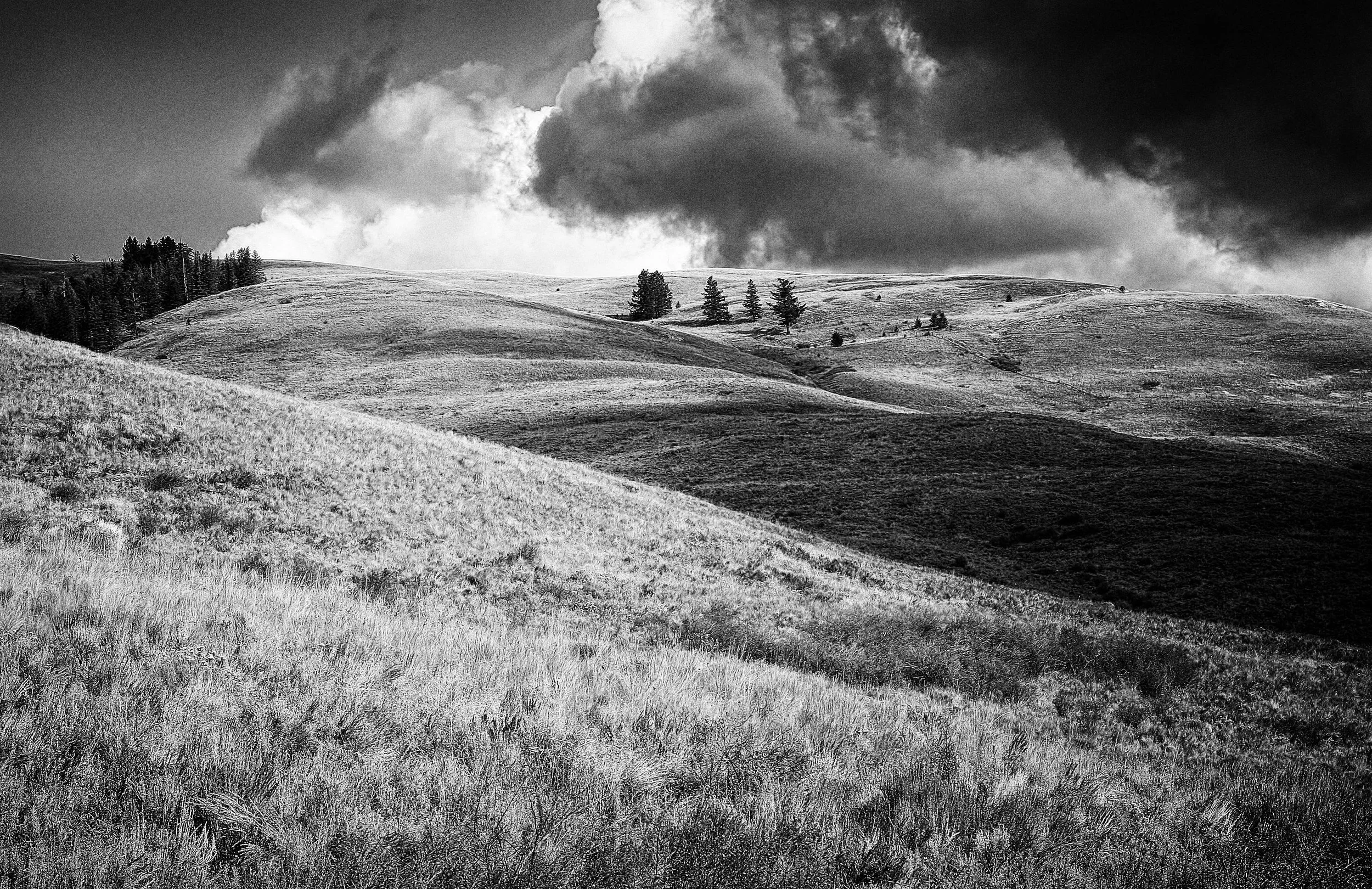 Hills & Clouds - Omak, WA