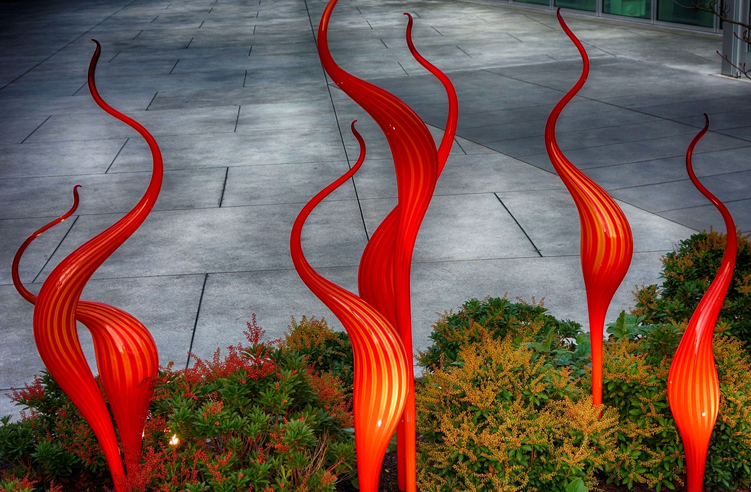 Shapes from Chihuly's Mind - Glass Gardens