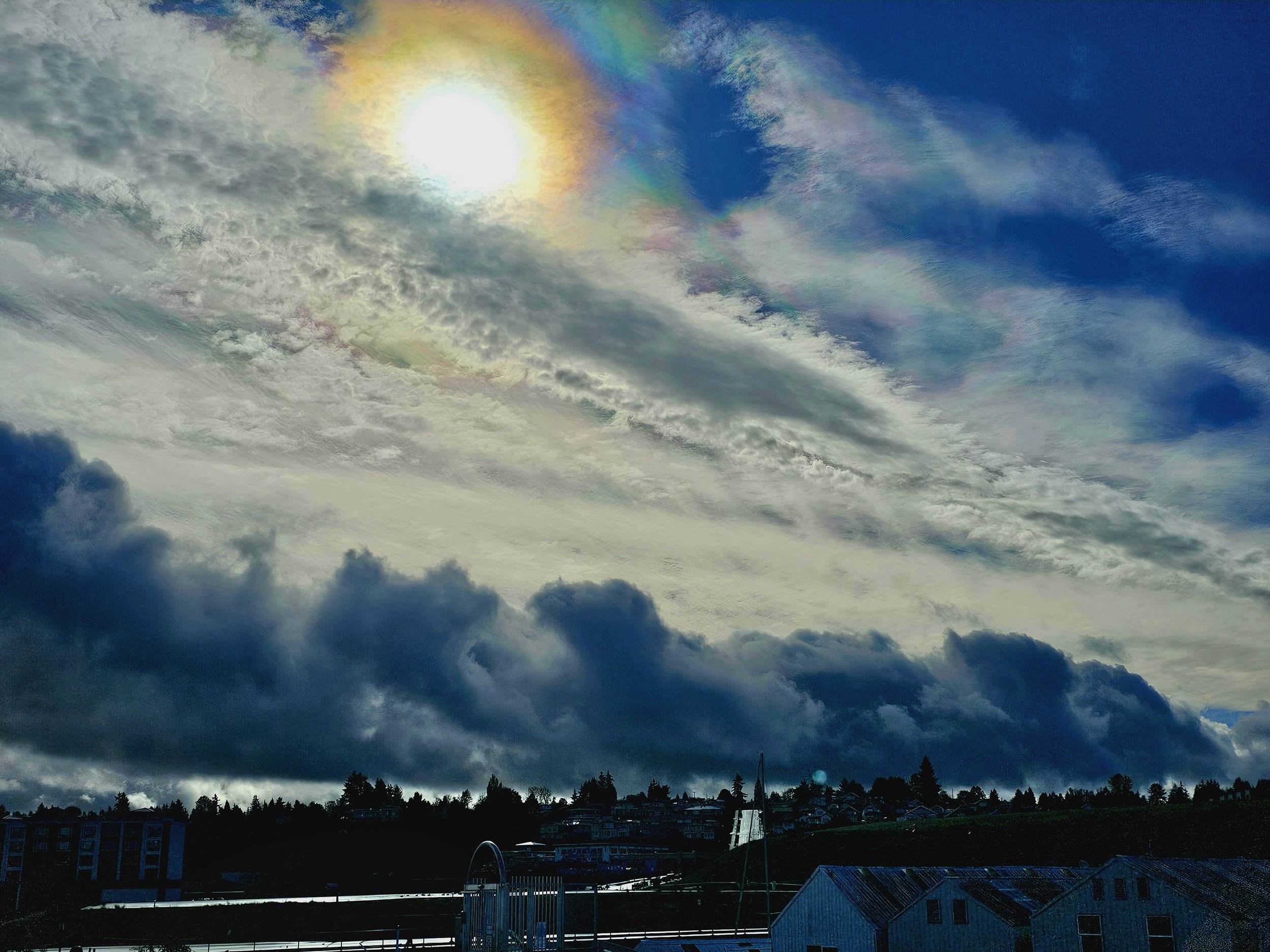 I Love Clouds 3 - Above Tacoma Yacht Club