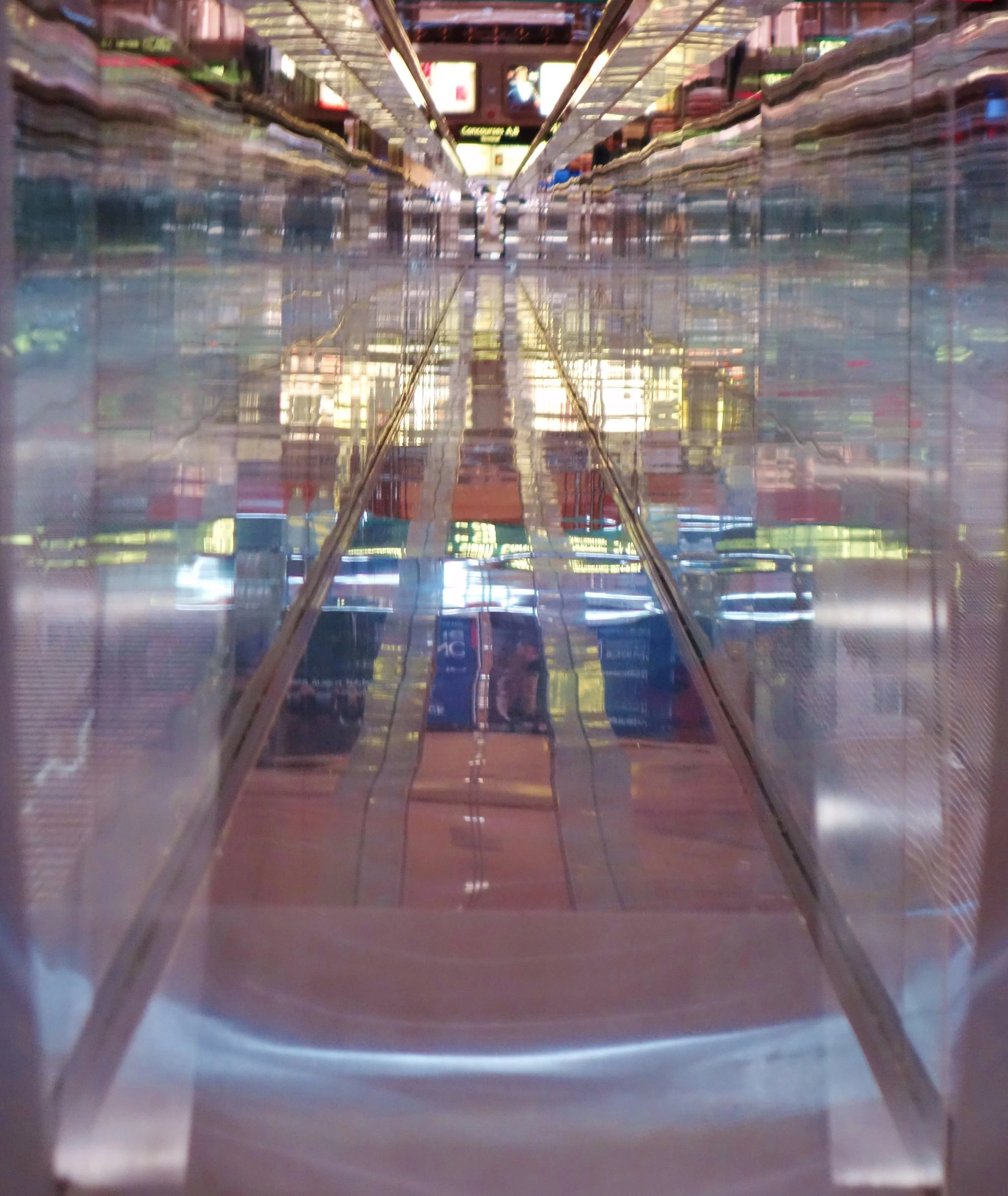 Walking in Airport Scene