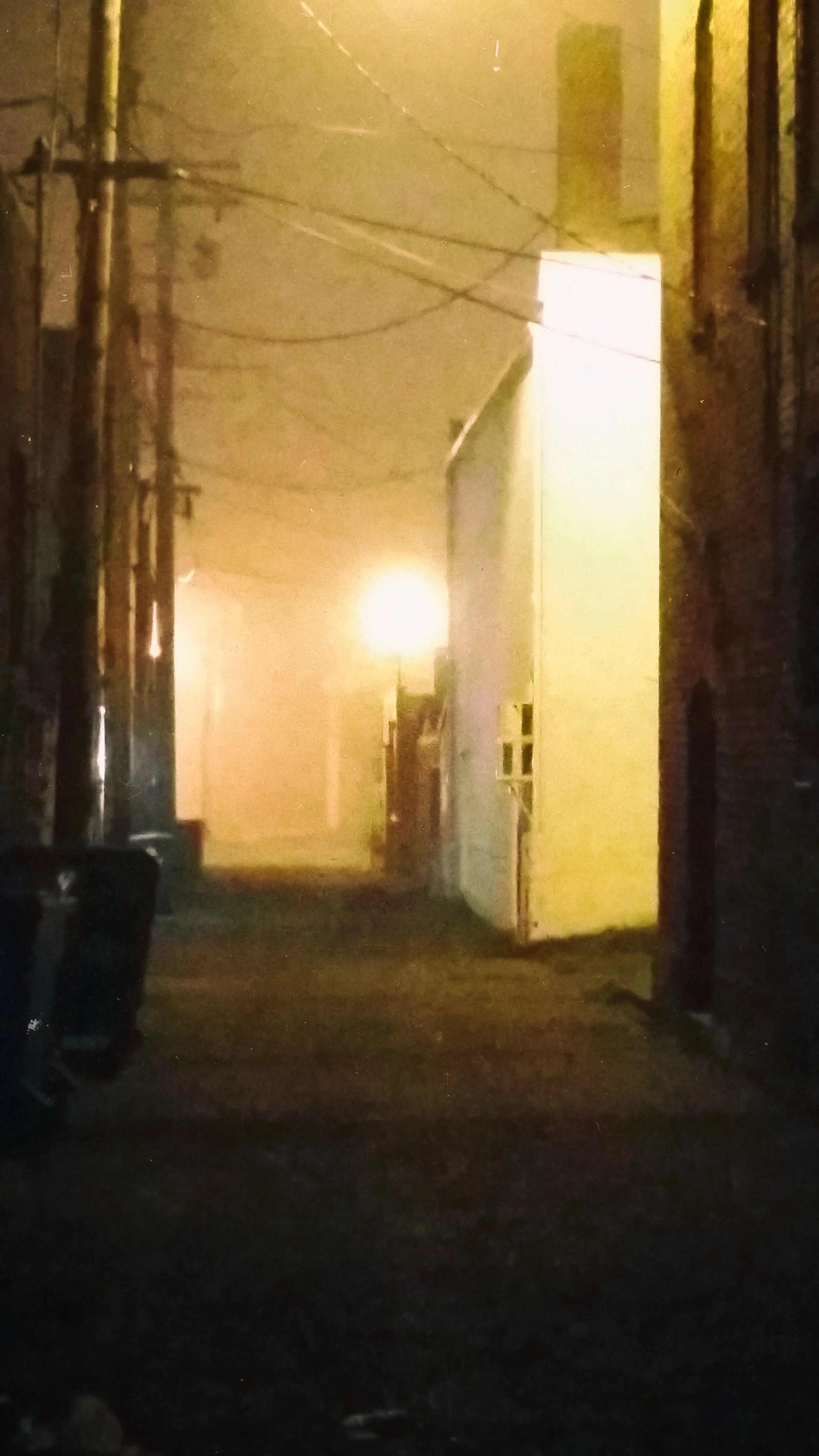 Alley, Late at Night - Puyallup, WA