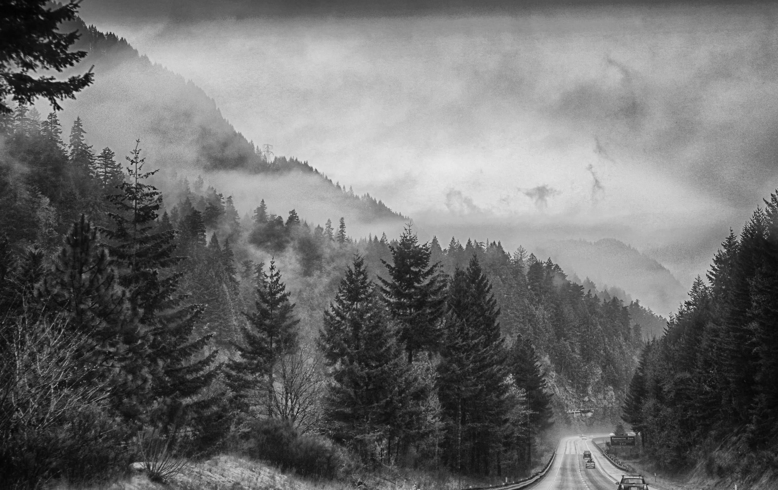 Along the Columbia River, Oregon