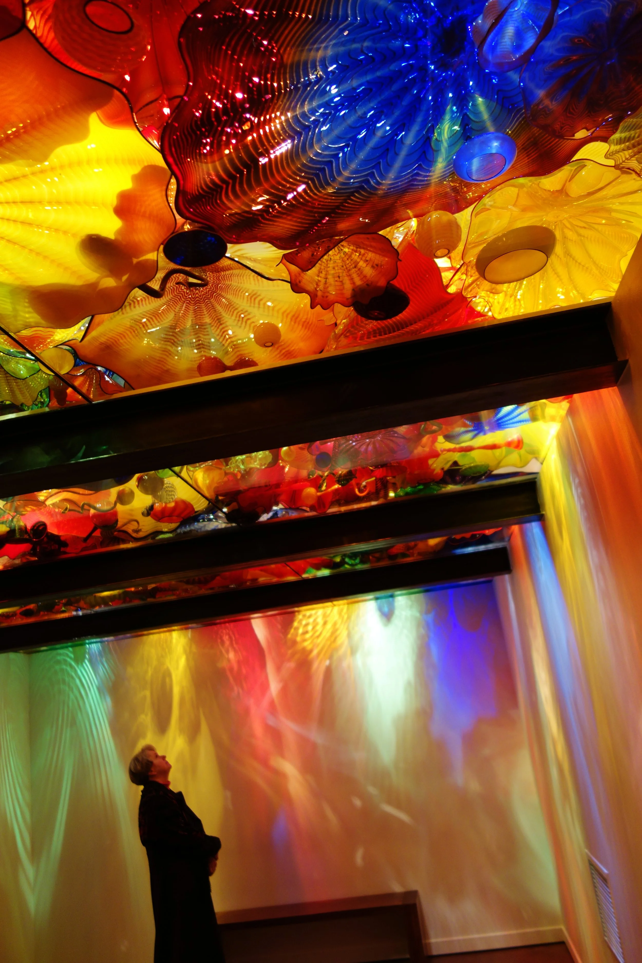 Chromatic Ceiling - Chihuly Glass Museum, Seattle