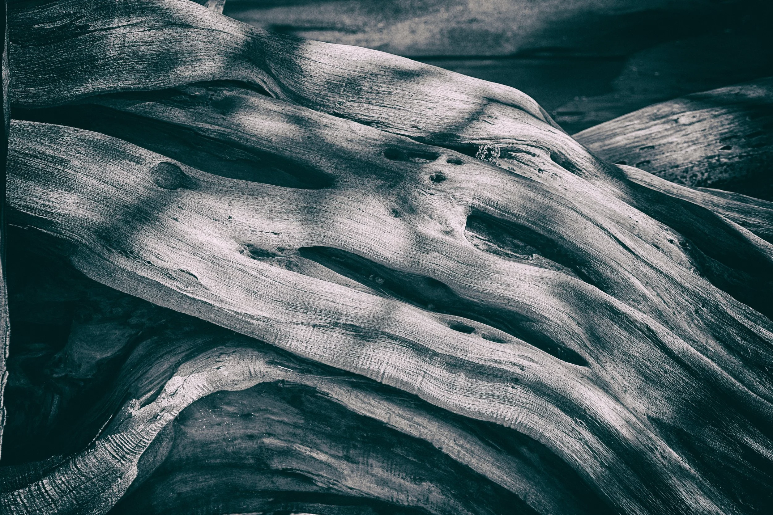 Distressed Face - Driftwood