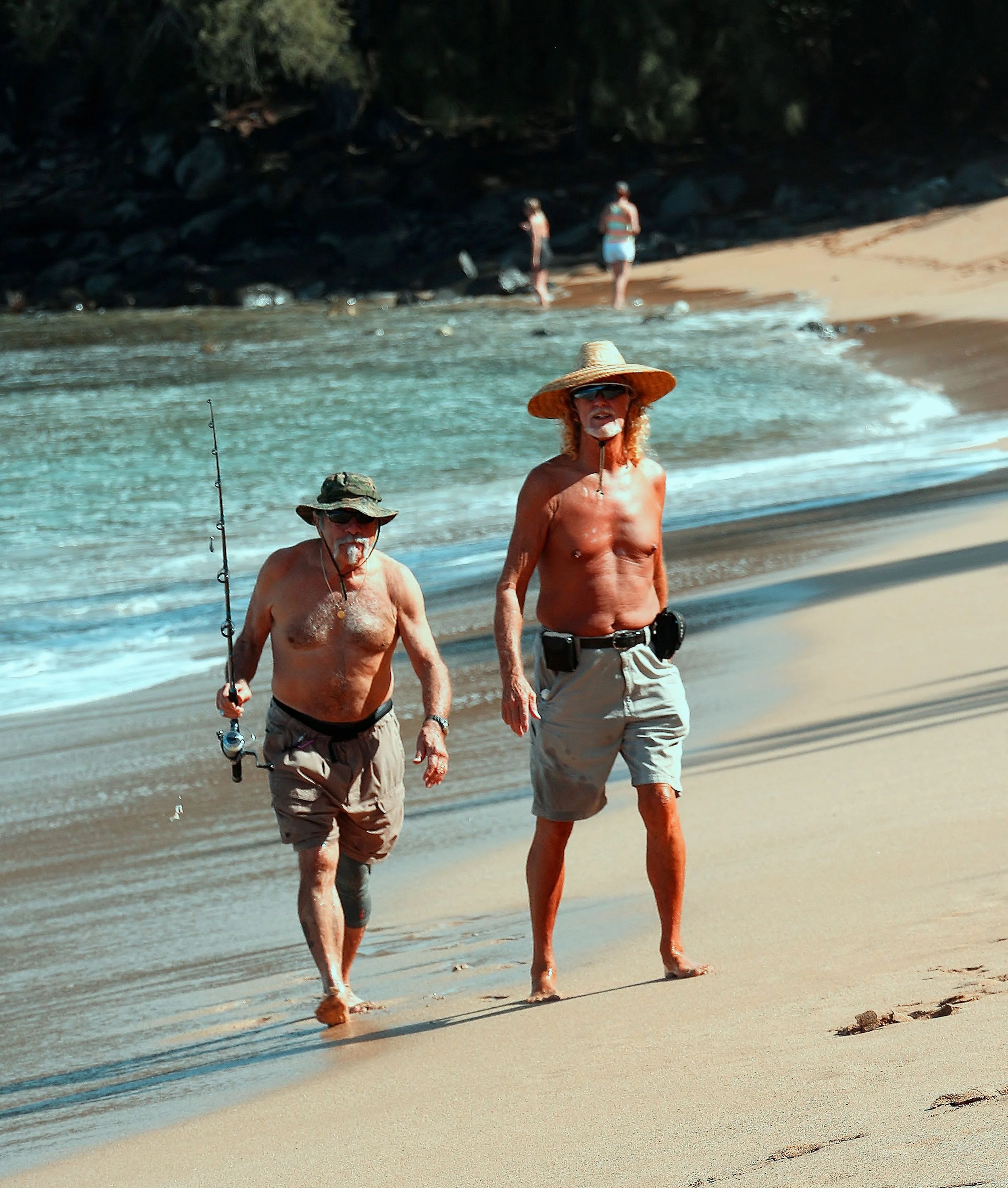 Stand-ins for Tom Selleck & Jeff Bridges - Maui