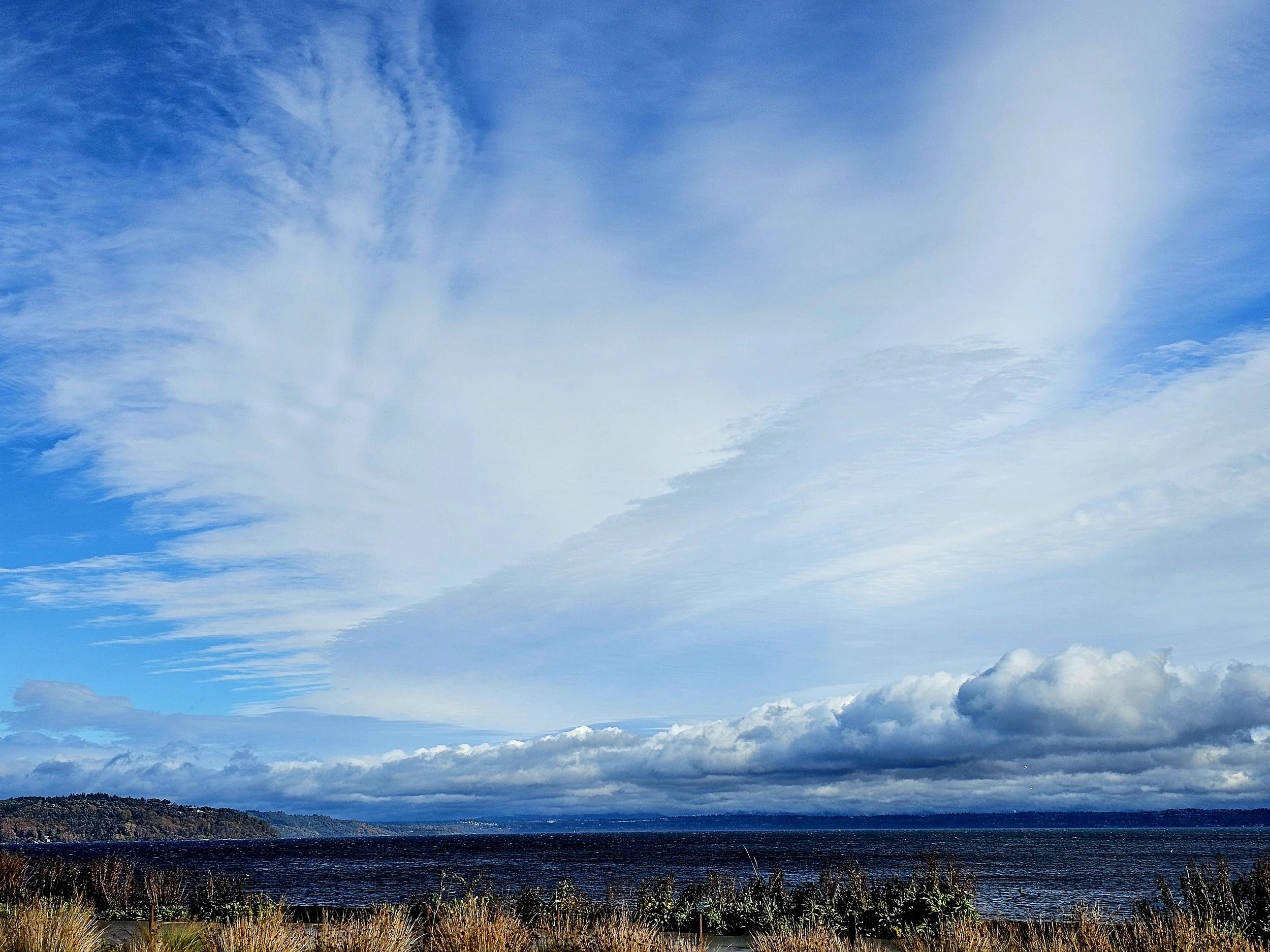 Cloud Scene 6 - Above Commencement Bay