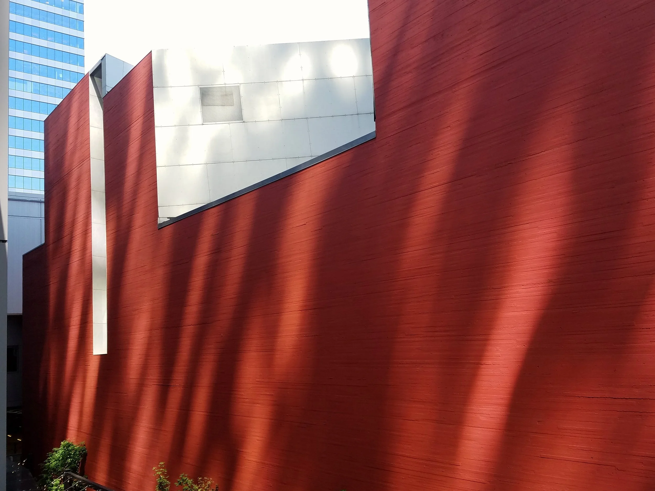 Red Ocher-Whelmed Wall - Bellevue, WA