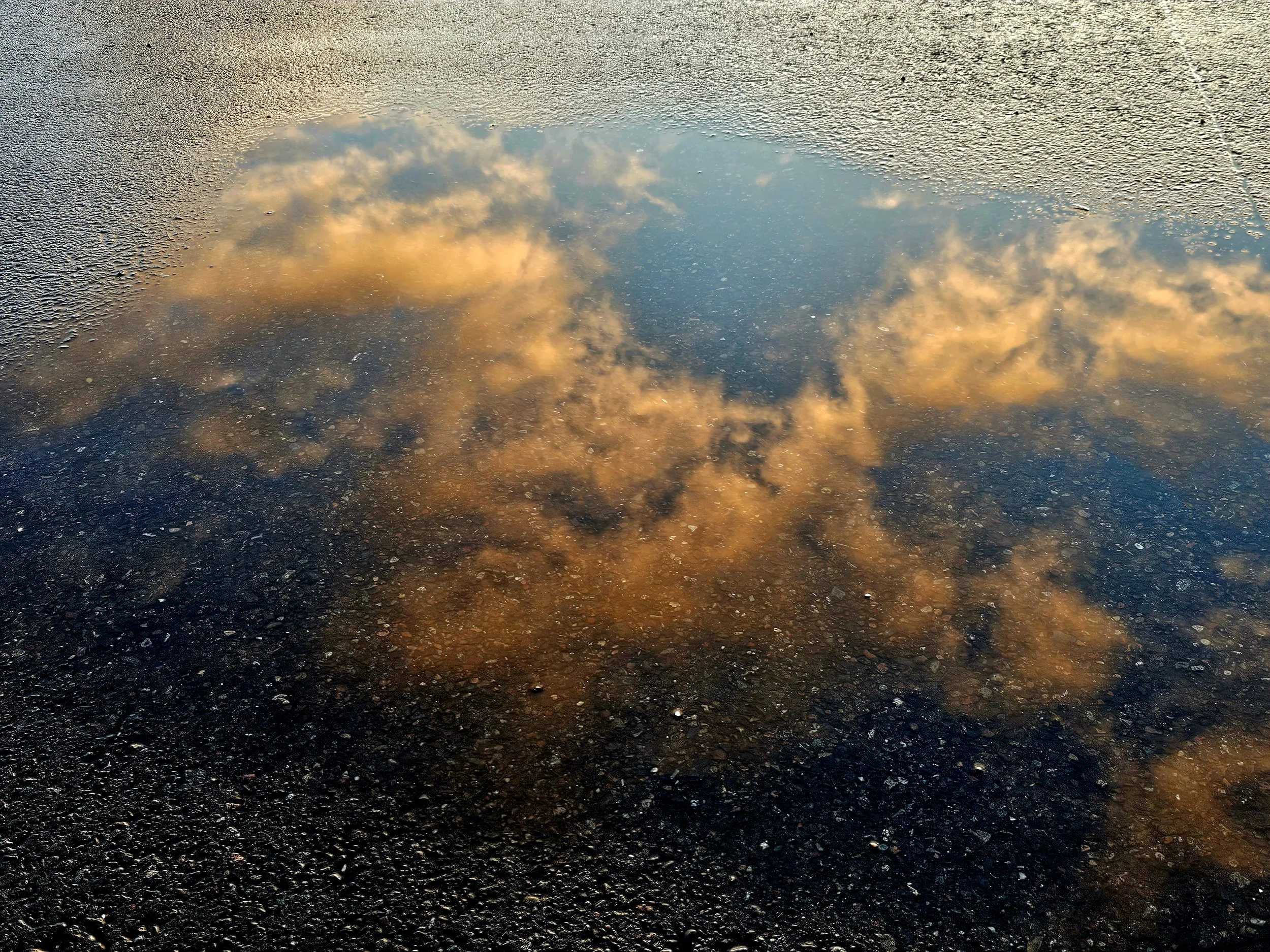 Me, Playing in a Puddle