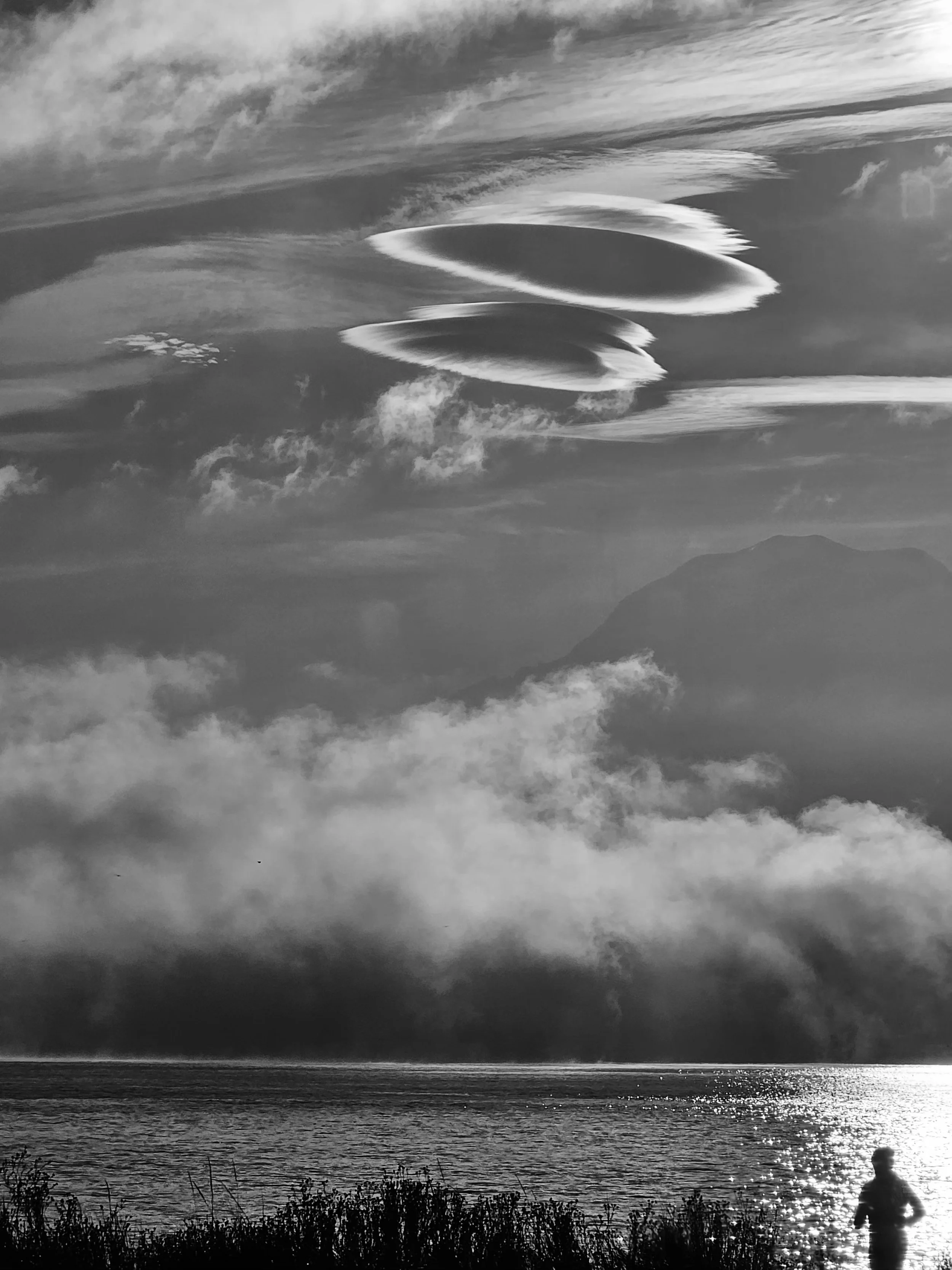 Lenticular Clouds over Commencement Bay