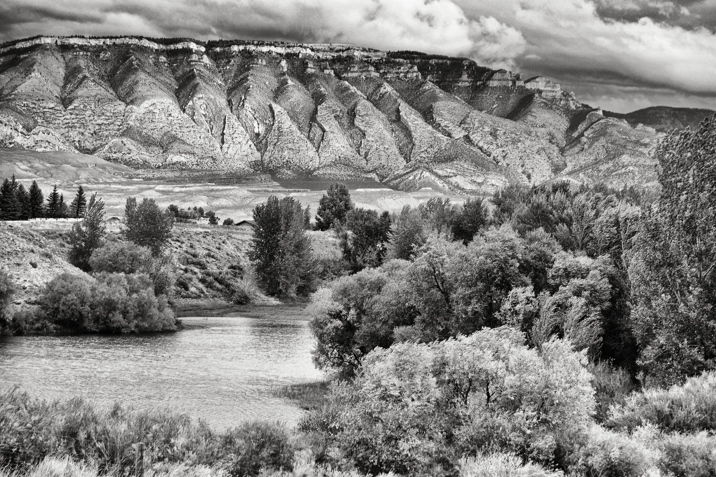Approaching the Bighorn Mountains, Wyoming