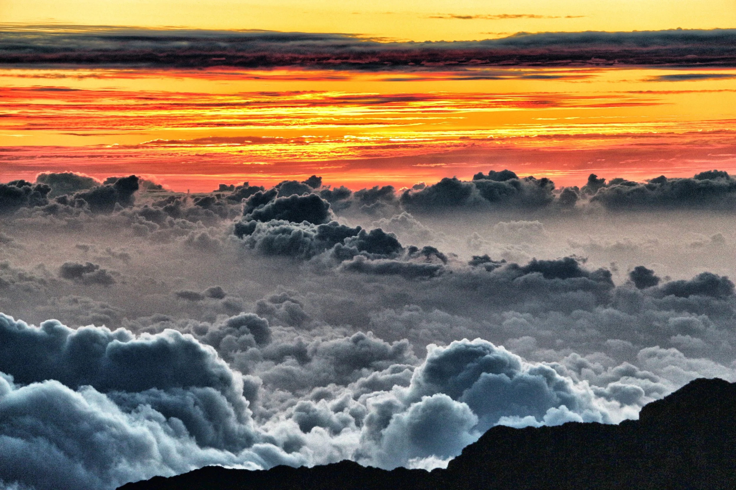 Dawning Over Eastern Edge of Haliakala Crater