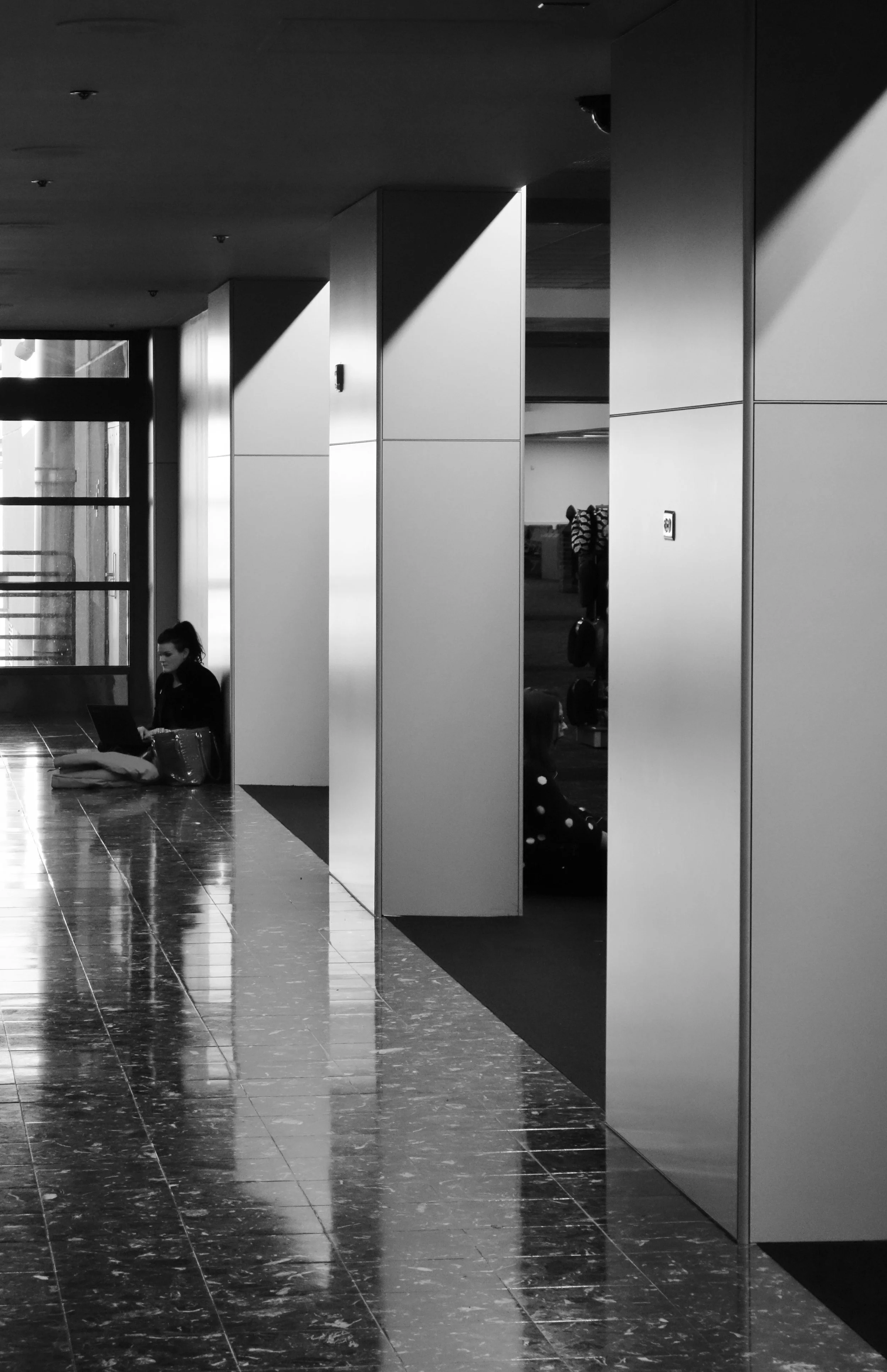 Solitude in Stainless & Marble - Some Airport