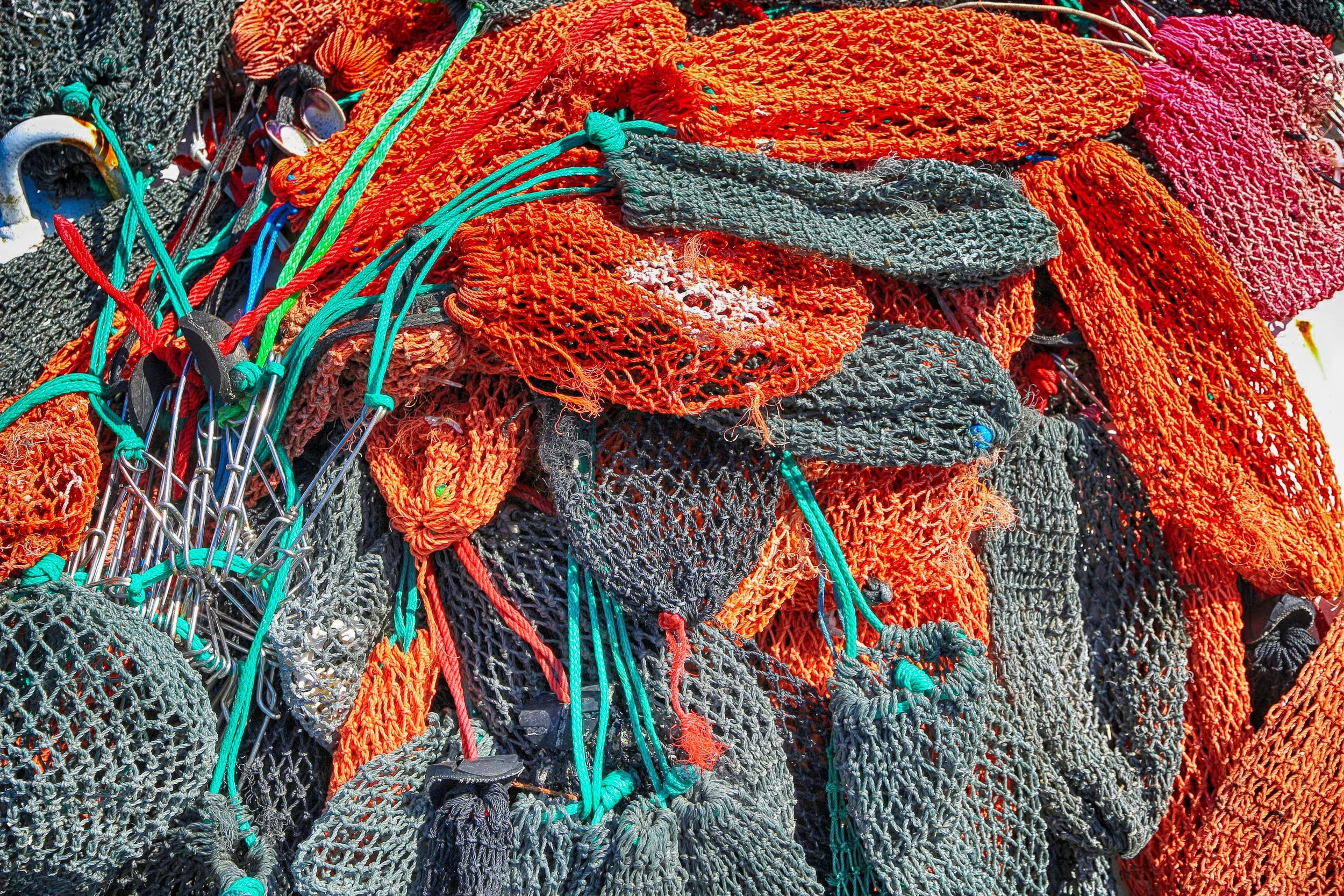 Fishing Nets - Newport, Oregon