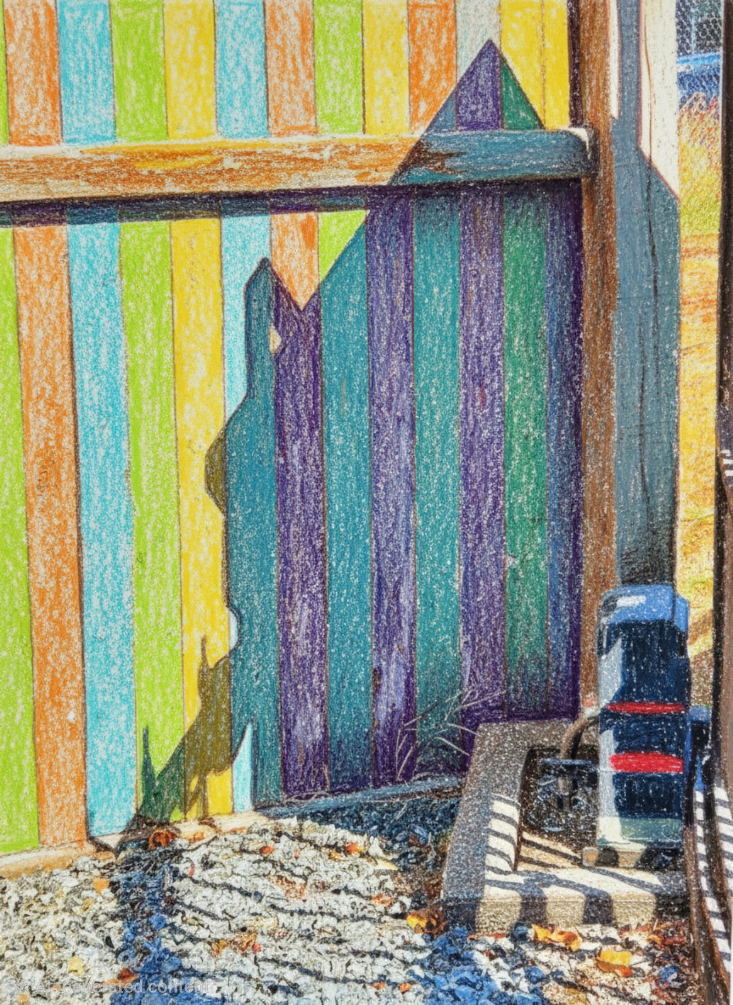 Jazz Man in Driveway