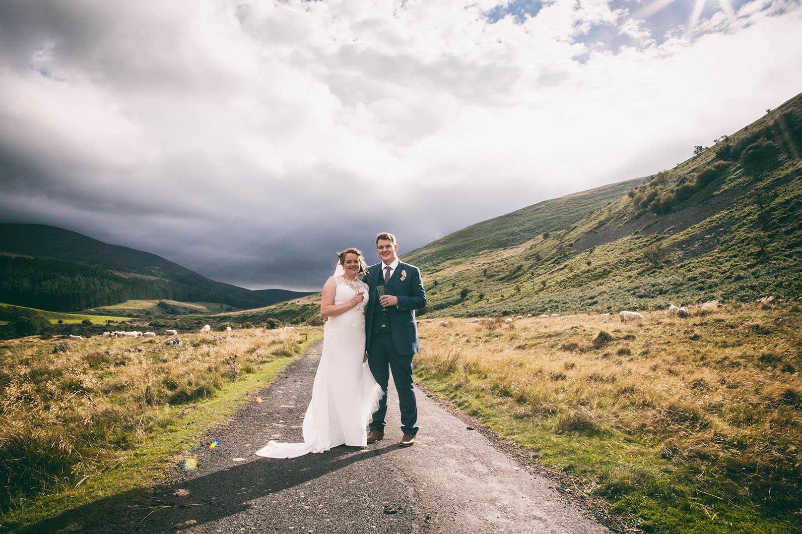 Throwback to Dierdre &amp; Eoghen's gorgeously rustic wedding at Cuddystone Hall in the College Valley. 

I loved this place so much that I booked the cottage for my birthday a couple of years later. It really is the most romantic, wild, and beautifu