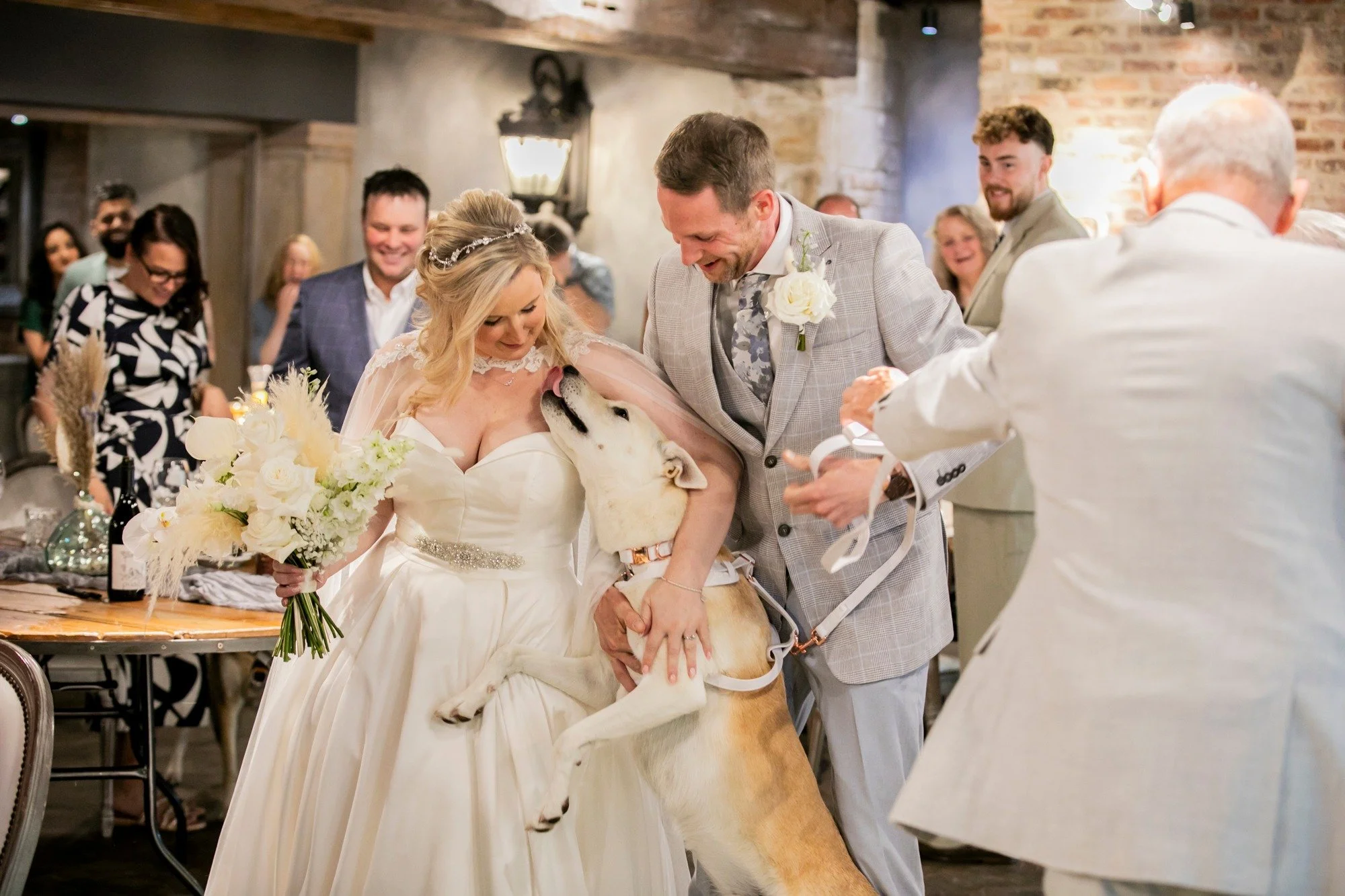 Posed photos are all well and good, but it's the spontaneous moments that we cherish the most. The moments that show truelove, joy, and happiness.

#weddingphotographeruk #northeastweddingphotographer #lepetitchateauwedding #northumberlandwedding #uk