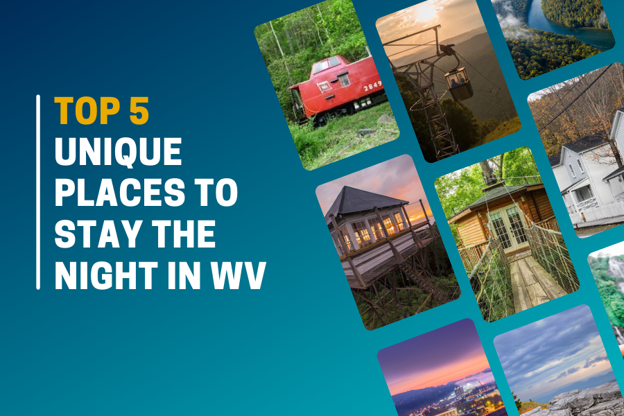 5 Unique Places to Stay the Night in West Virginia