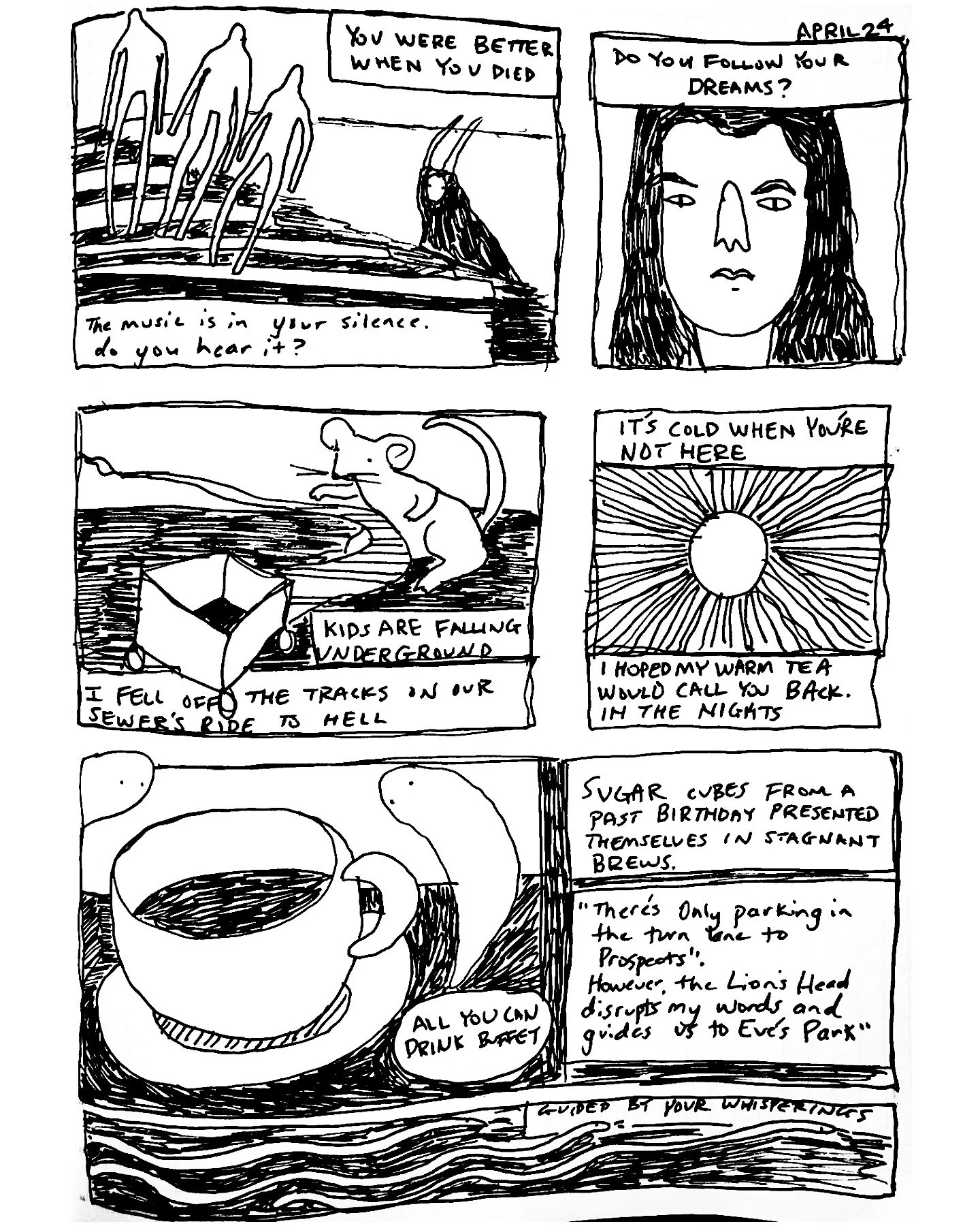 The music is in your silence. Do you hear it?