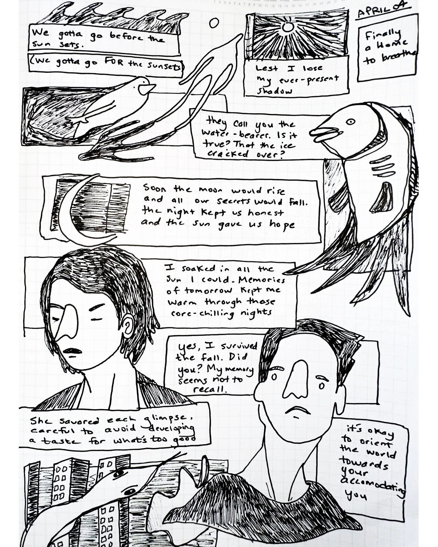 She savored each glimpse, careful to avoid a taste for what&rsquo;s too good