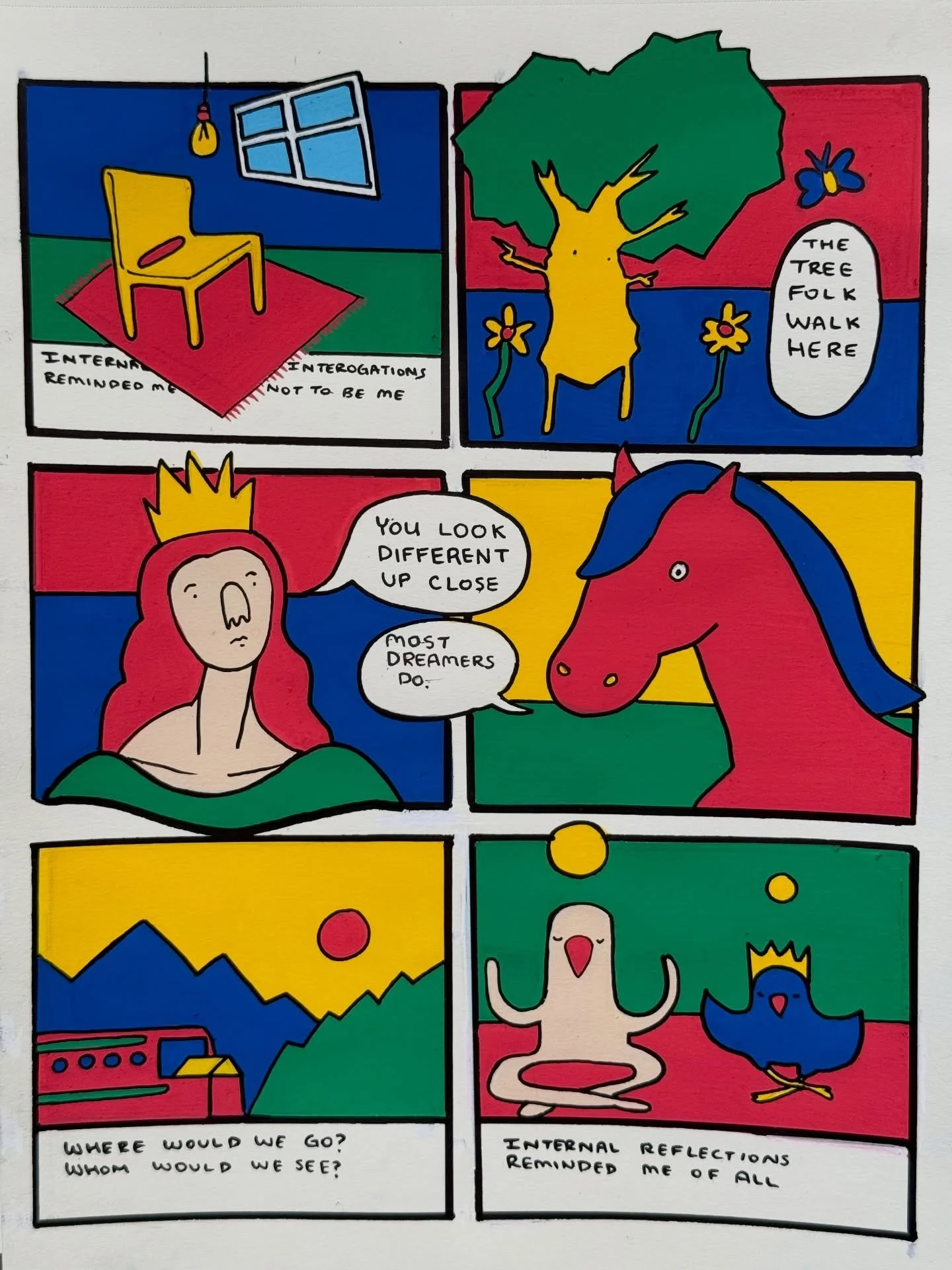 You look different up close
Most dreamers do.