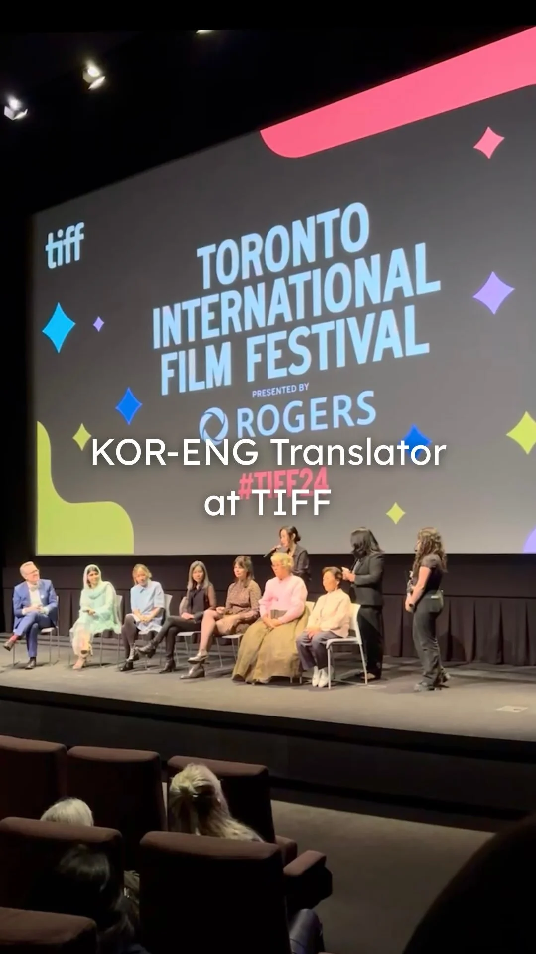 ๐ Still feeling deeply honoured to have translated for the team behind “The Last of The Sea Women” at its world premiere at #TIFF2024.
This beautiful documentary is a moving portrait of the haenyeo (ํด๋
)—the deep-diving sea women o