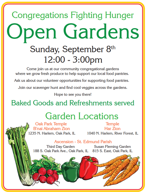 Congregations Fighting Hunger: Open Gardens