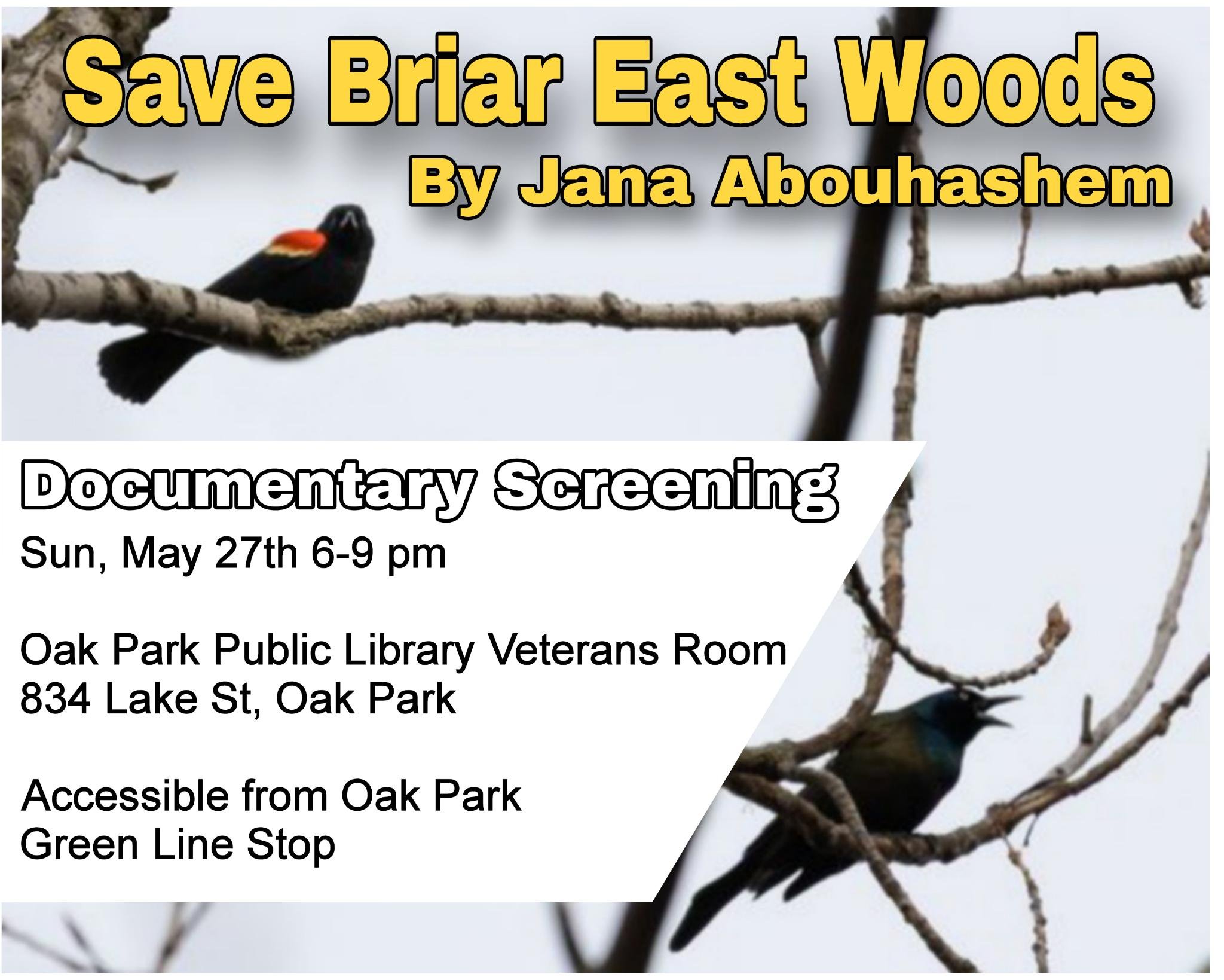 Help Us Save East Briar Woods!