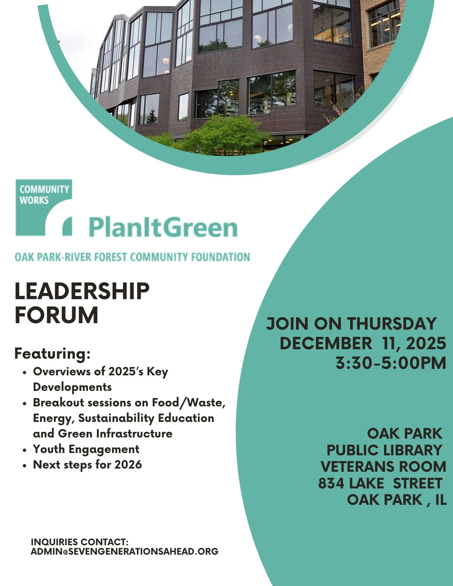 PlanItGreen Leadership Forum
