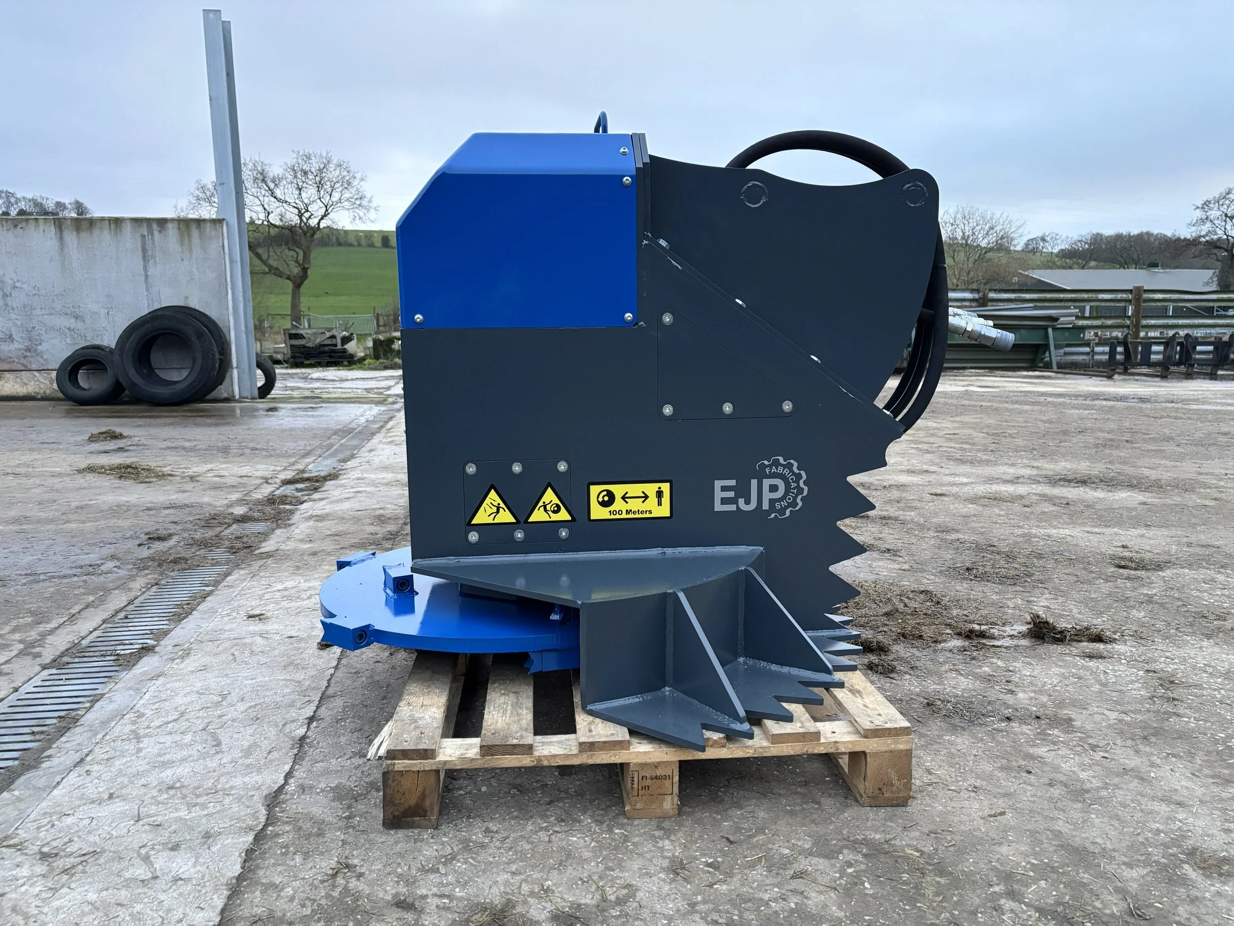 Forestry disc mulcher