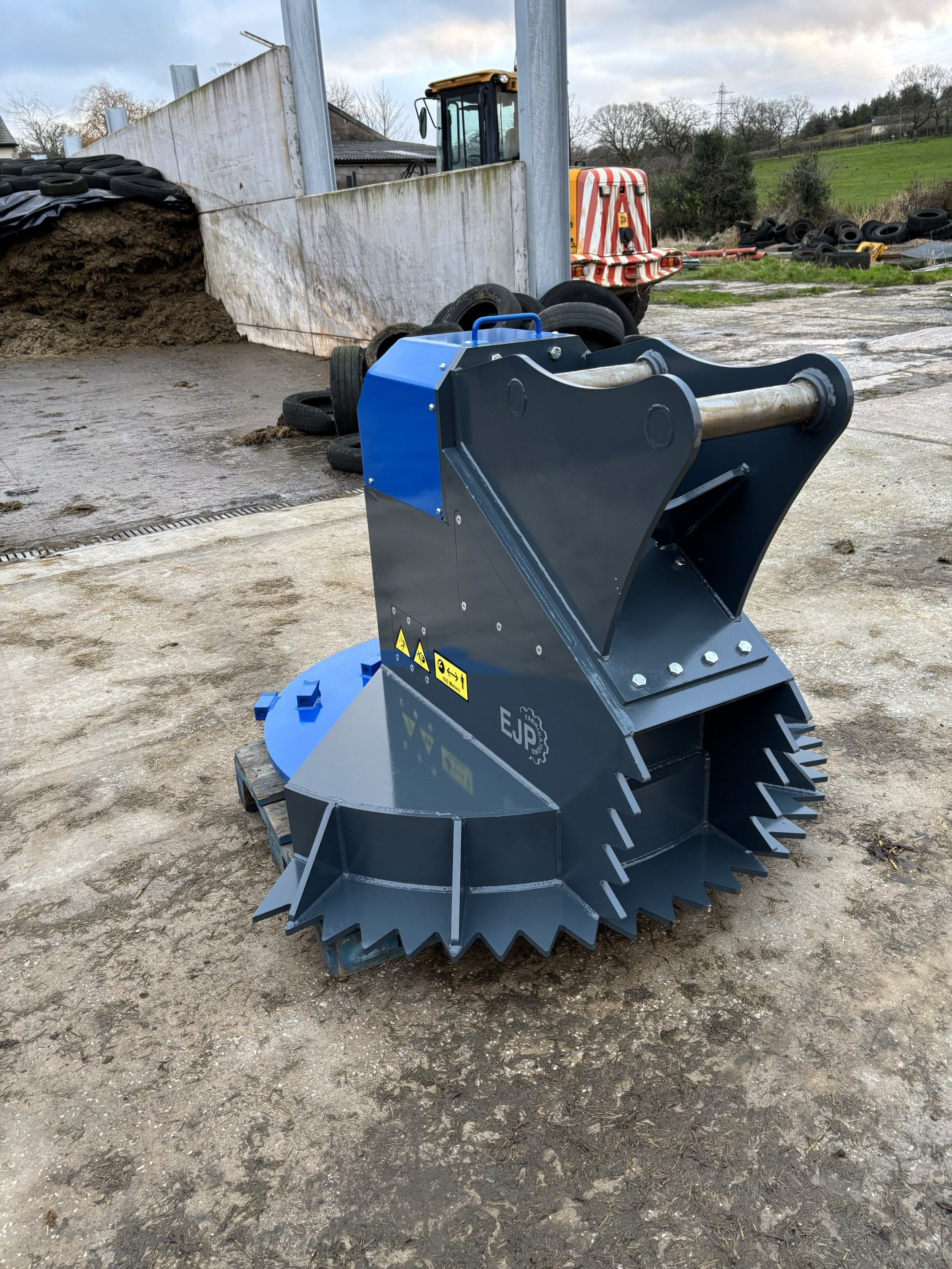 360 Excavator Disc mulcher
