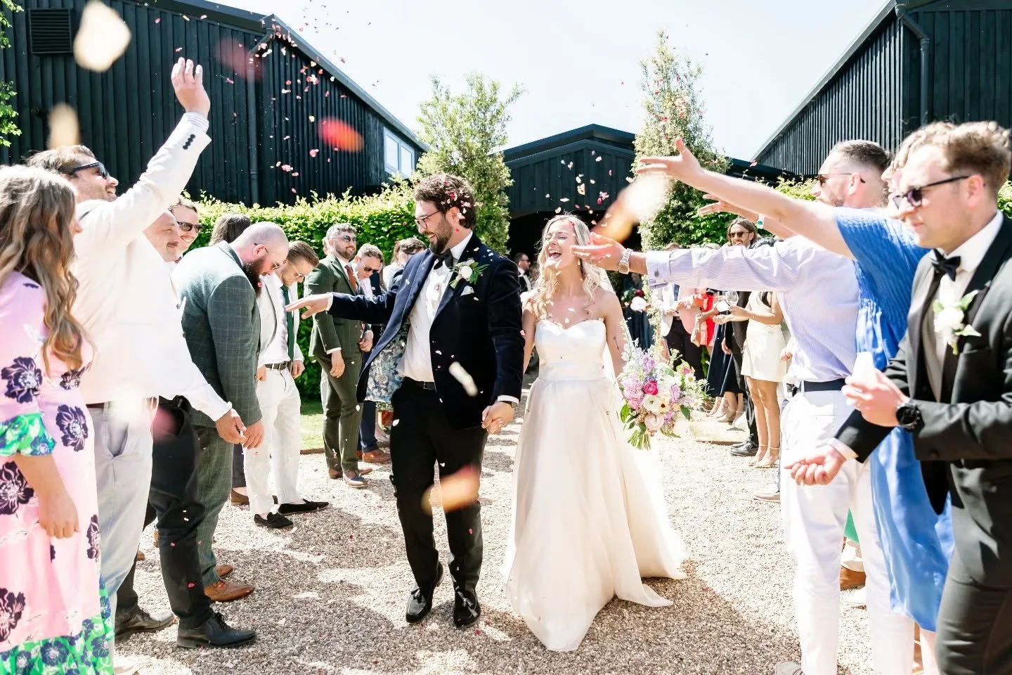 Confetti moments of the gorgeous Sophy &amp; Jack @primrosehillfarm

So much to share from this wonderful day!!